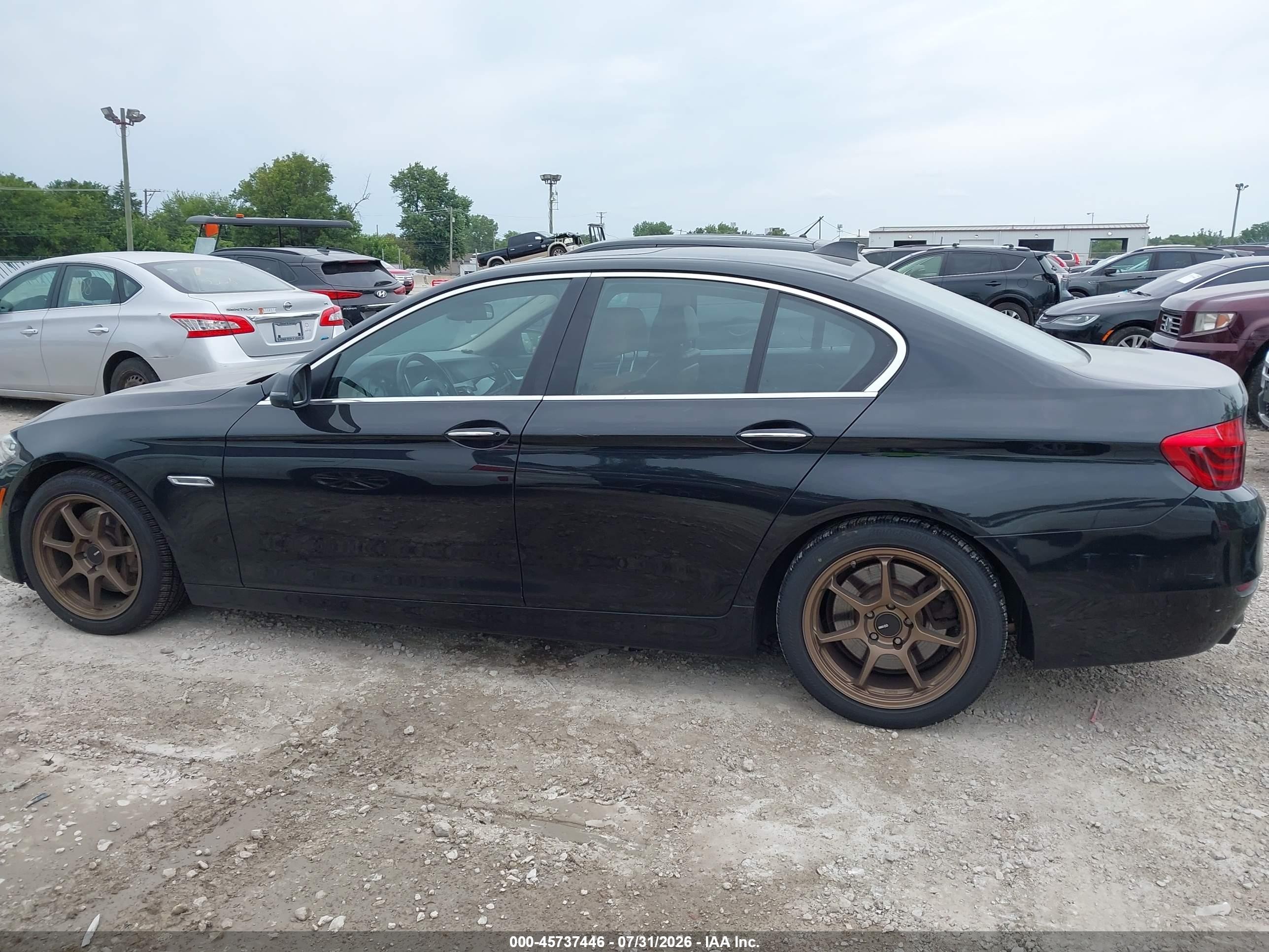 2014 Bmw 550i Xdrive Черный vin: WBAKP9C5XED693446