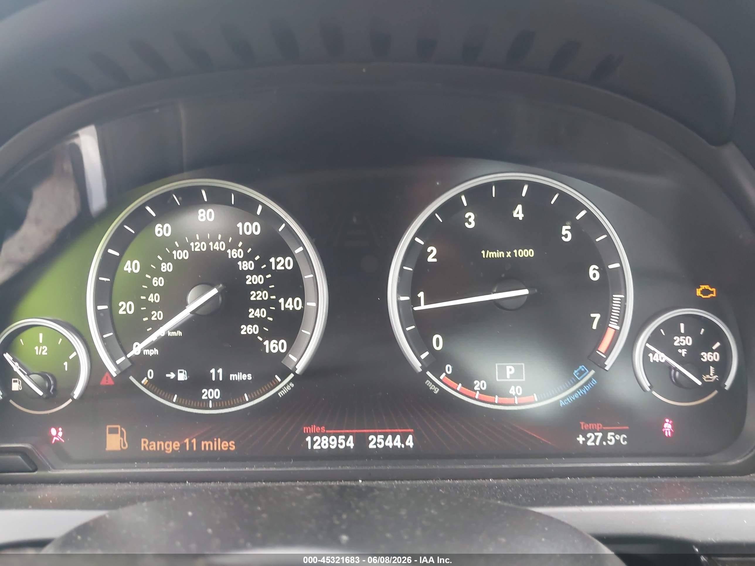 2012 Bmw Activehybrid 750 Черный vin: WBAKX6C56CC197173