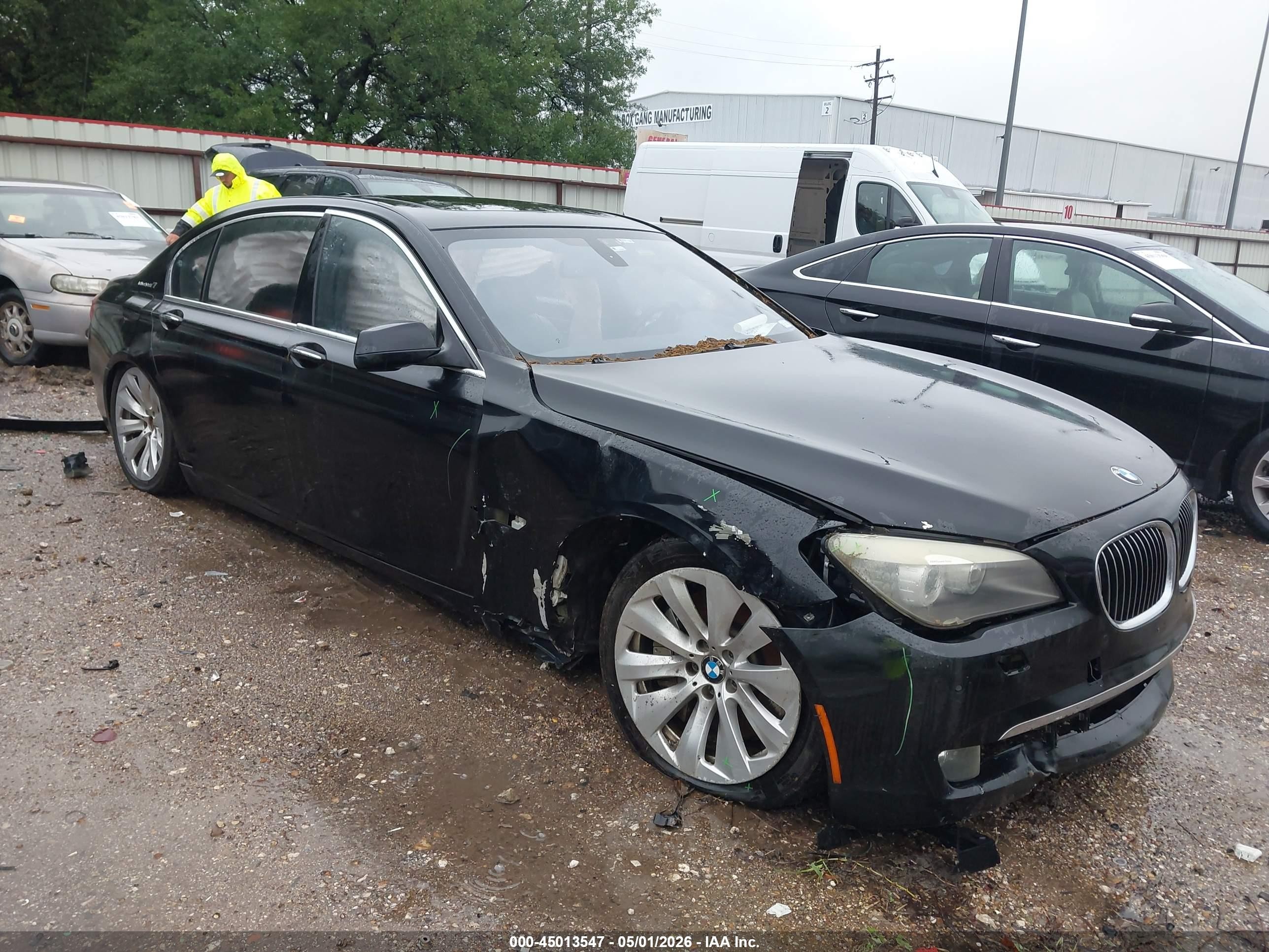 2011 Bmw Activehybrid 750li   Black vin: WBAKX8C51BC198340