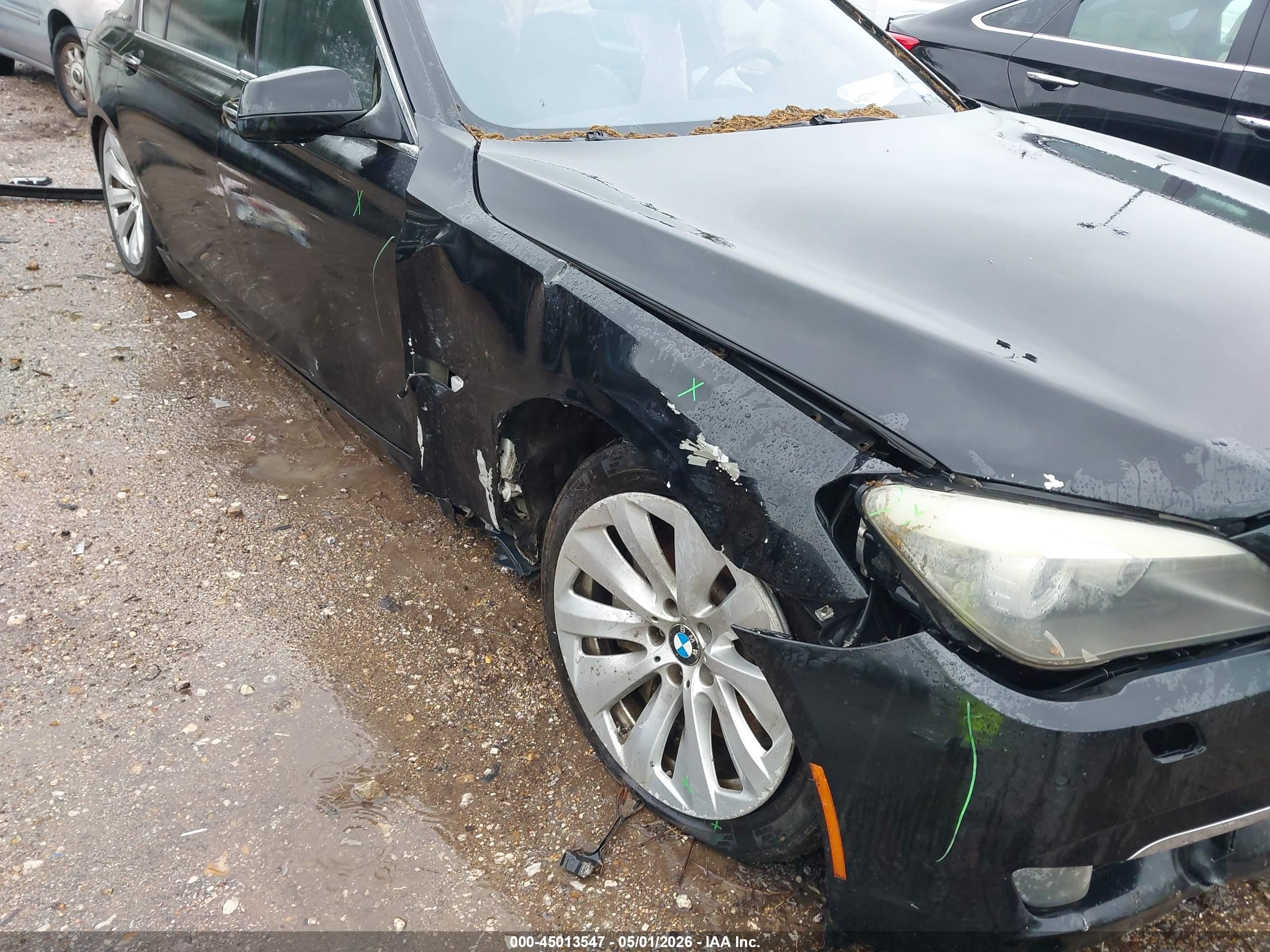 2011 Bmw Activehybrid 750li   Black vin: WBAKX8C51BC198340