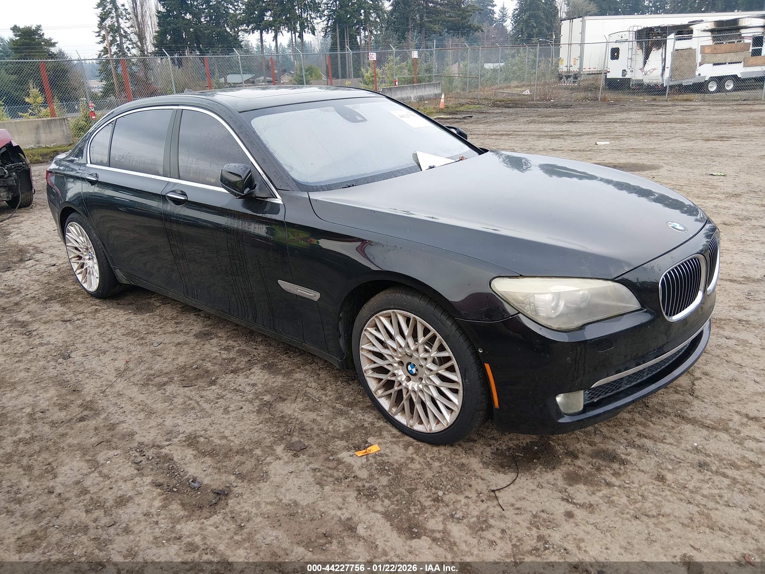 2012 Bmw Activehybrid 750li   Черный vin: WBAKX8C51CC198470