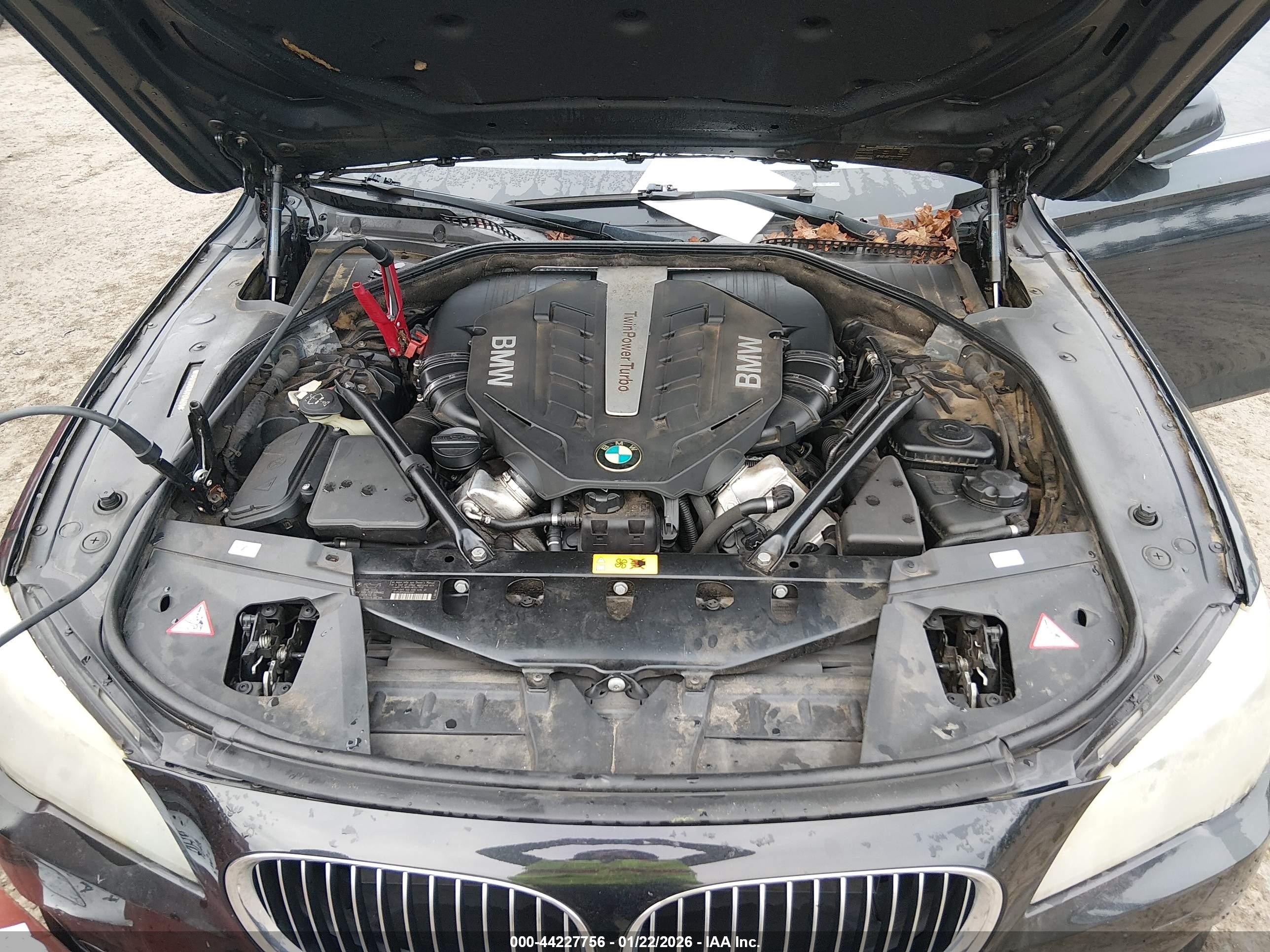 2012 Bmw Activehybrid 750li   Черный vin: WBAKX8C51CC198470