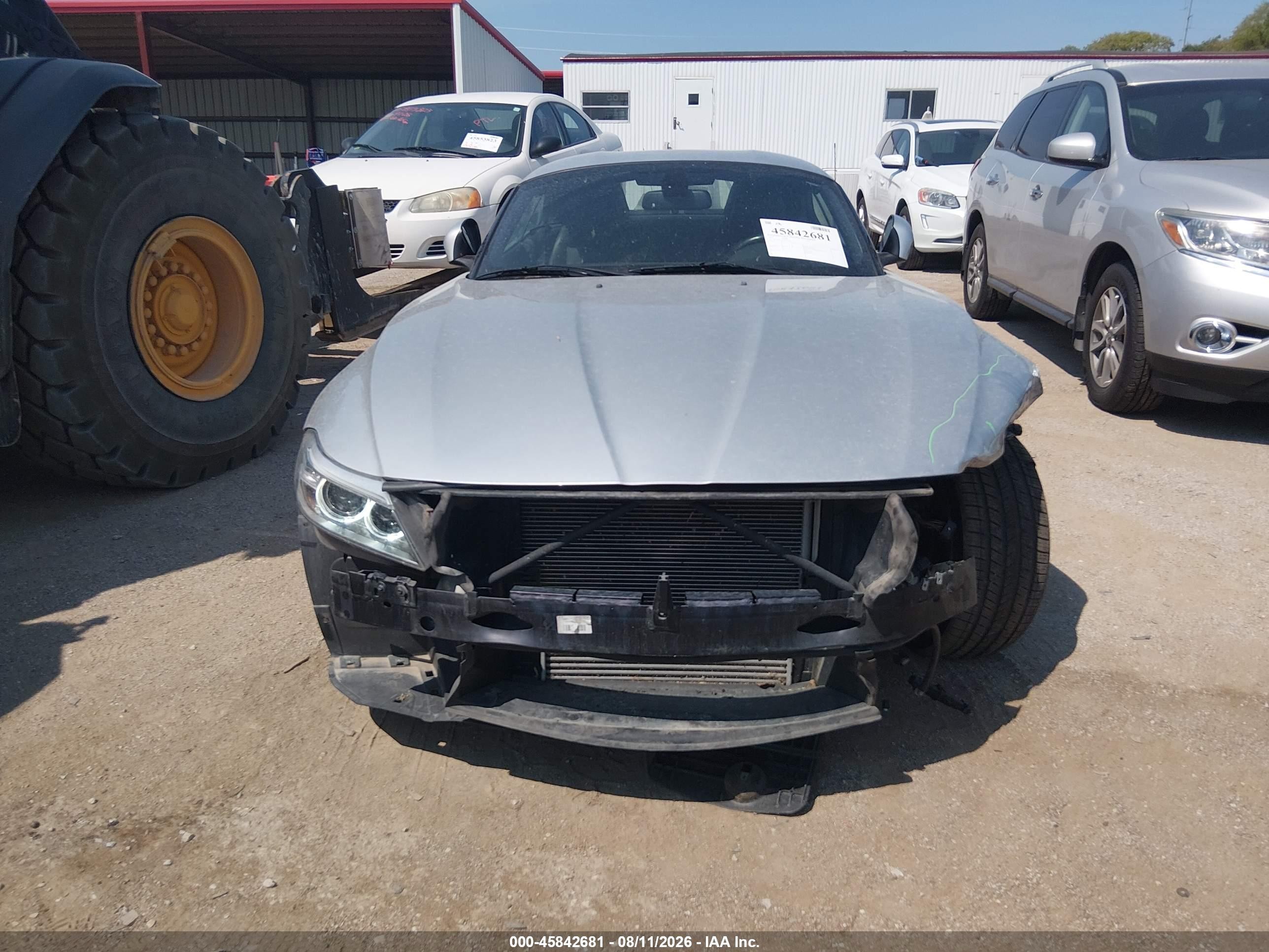 2015 Bmw Z4 Sdrive28i Silver vin: WBALL5C55FP557508