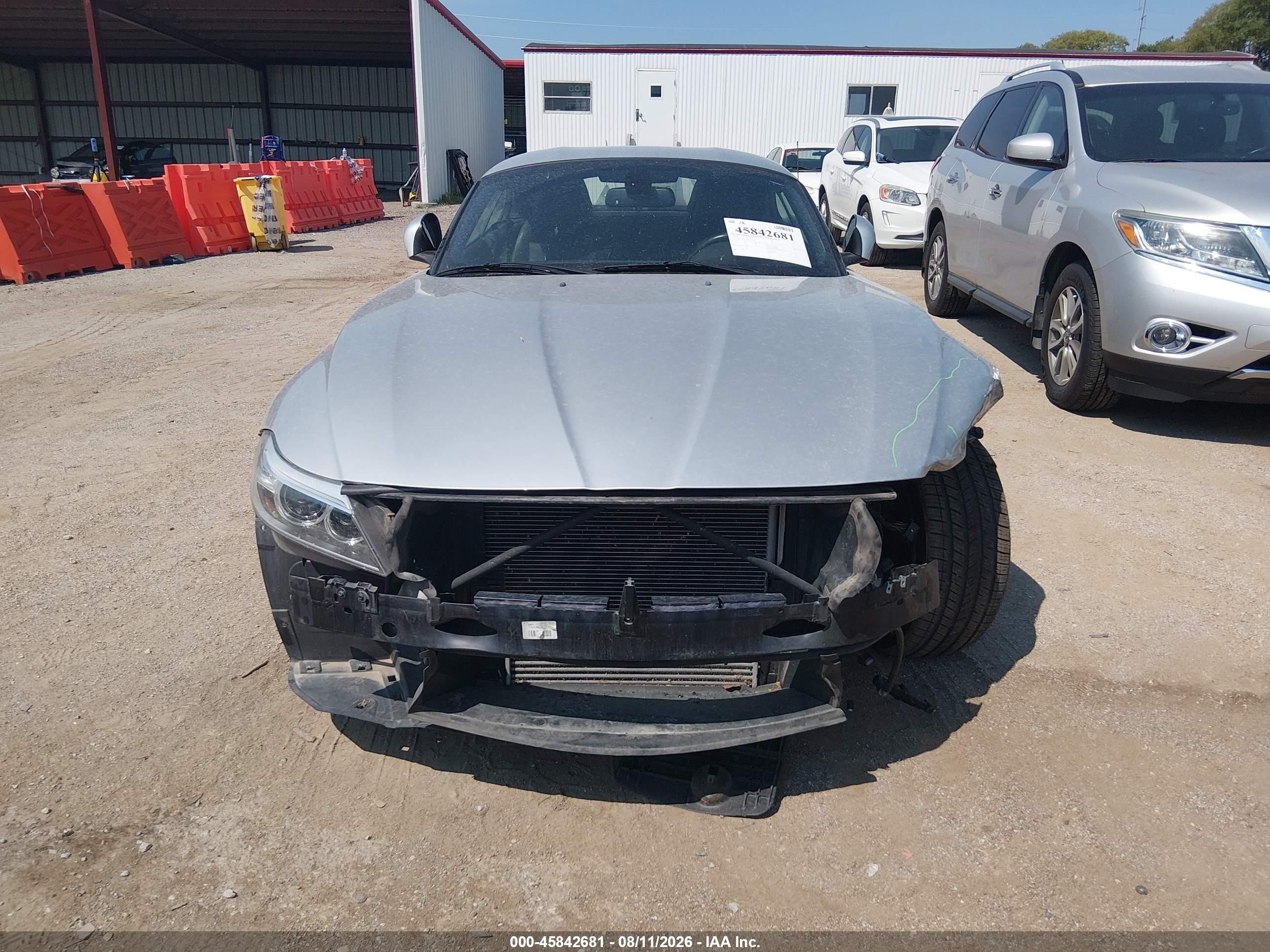 2015 Bmw Z4 Sdrive28i Silver vin: WBALL5C55FP557508