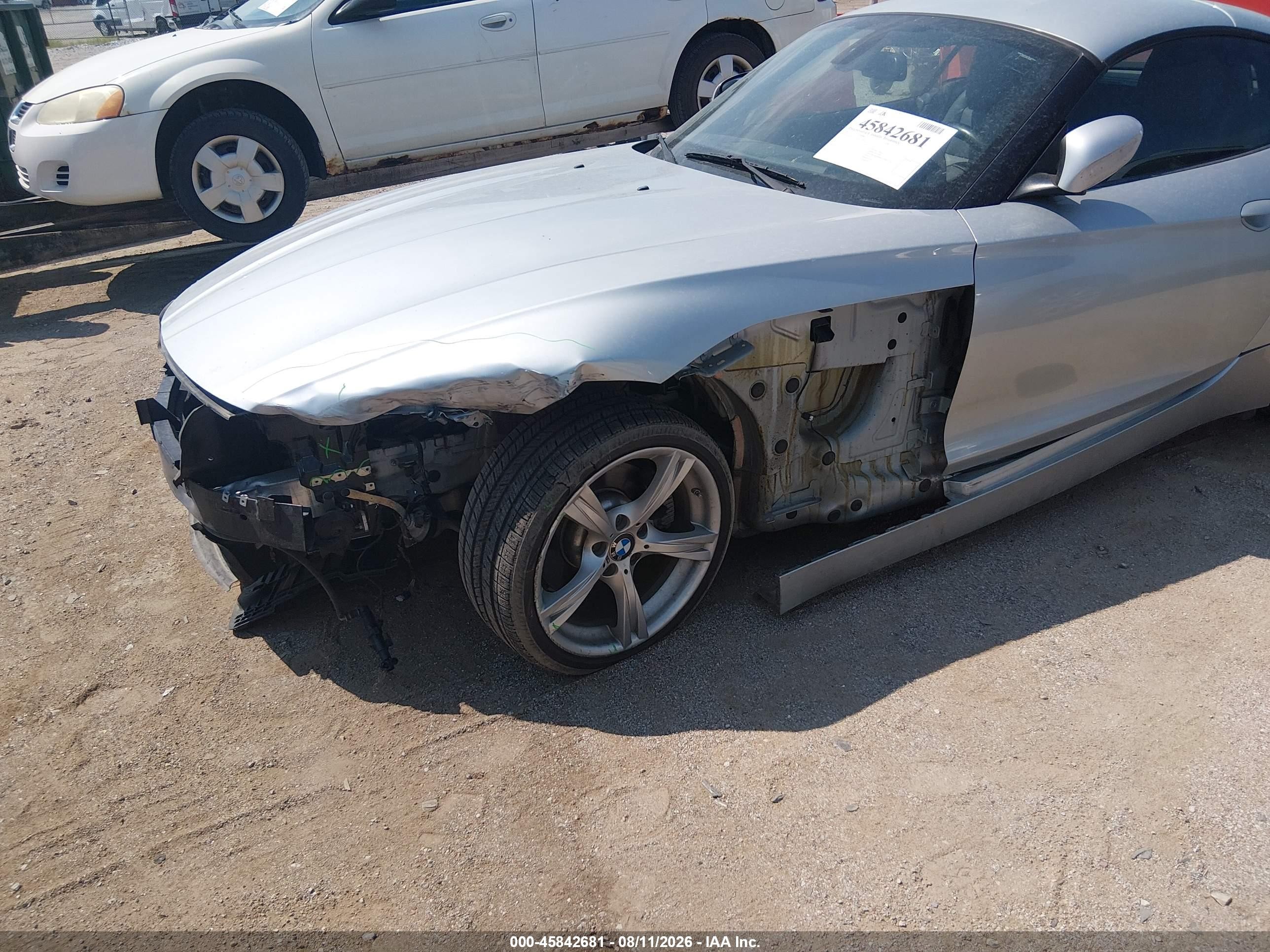 2015 Bmw Z4 Sdrive28i Silver vin: WBALL5C55FP557508