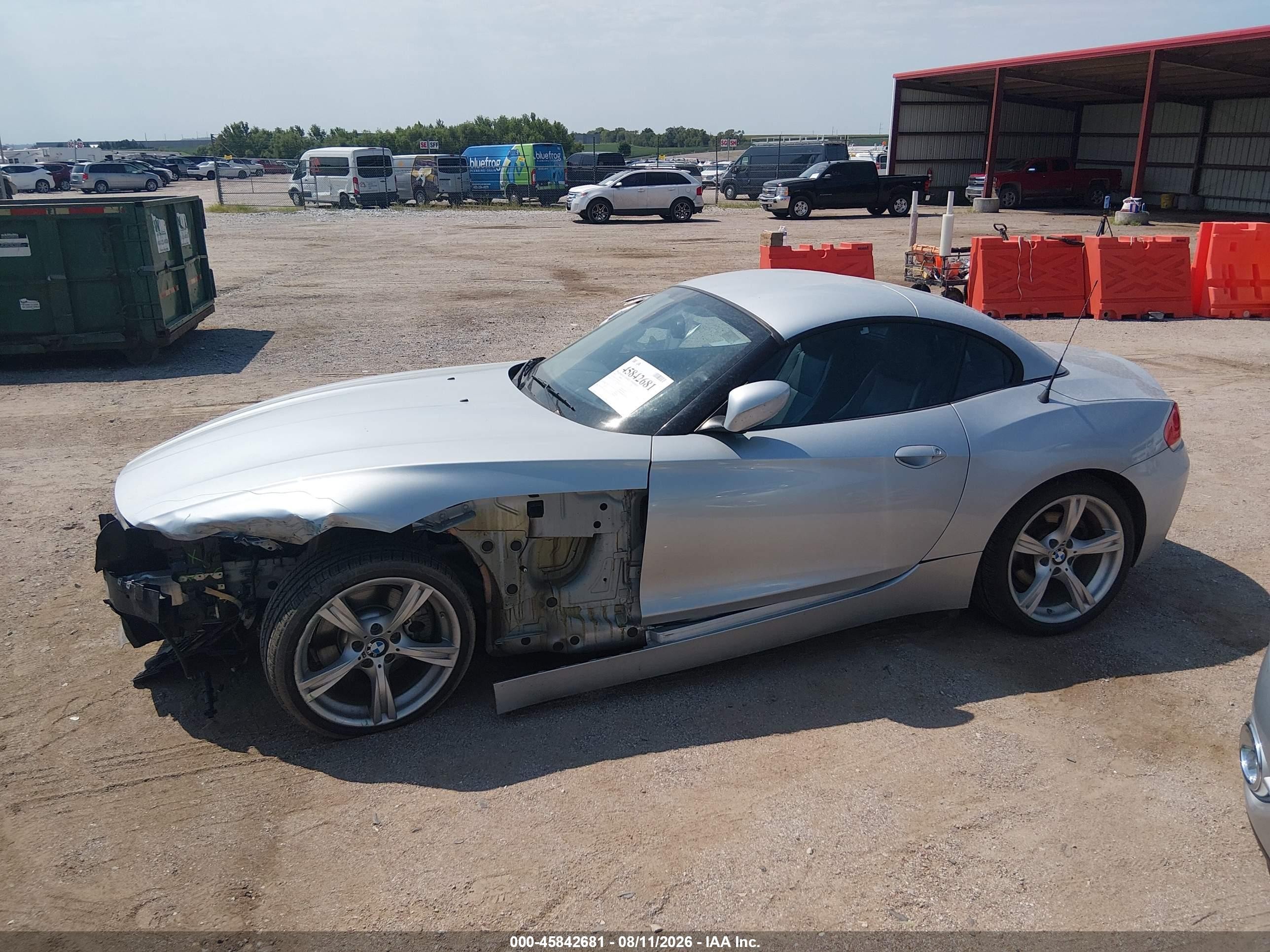 2015 Bmw Z4 Sdrive28i Silver vin: WBALL5C55FP557508