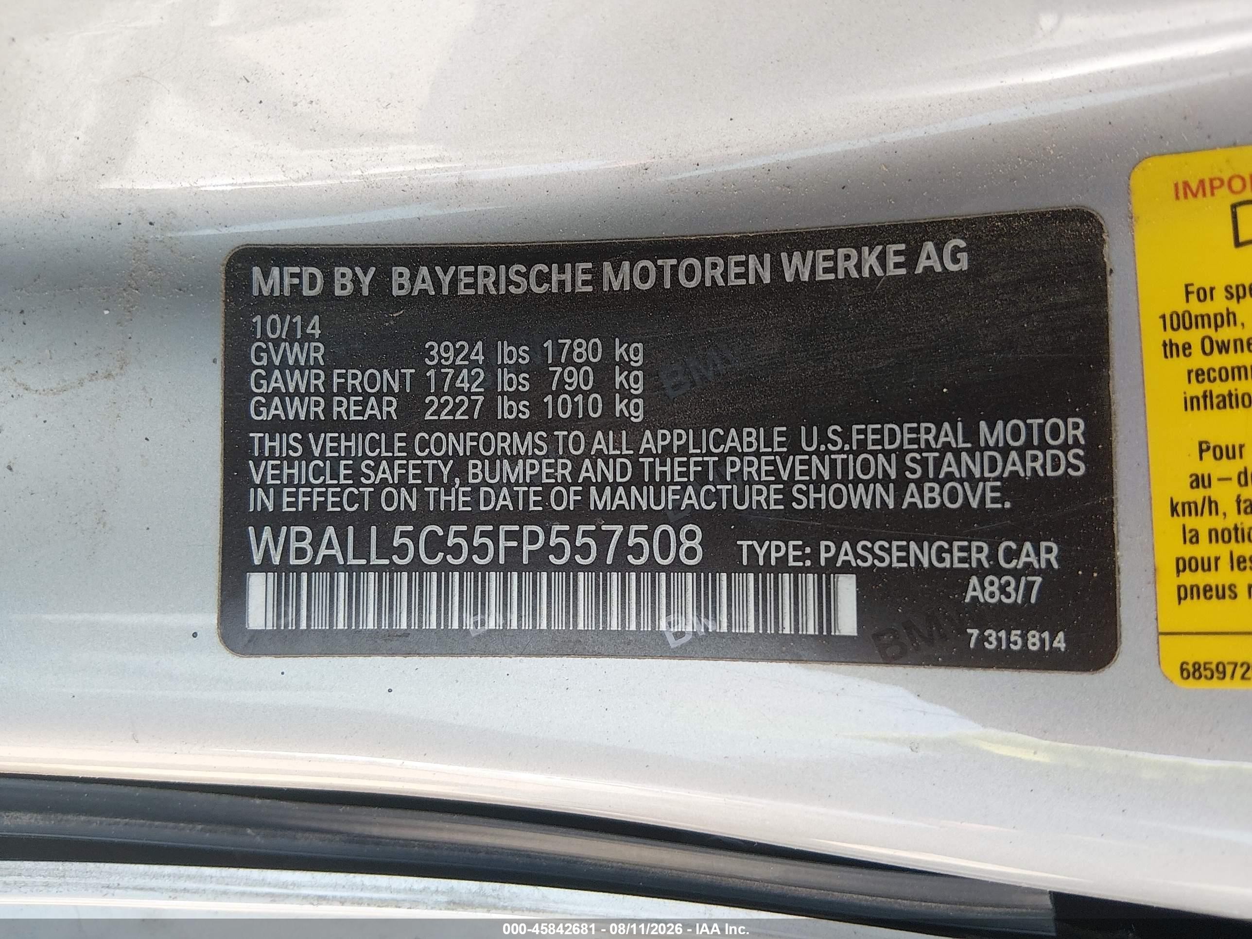 2015 Bmw Z4 Sdrive28i Silver vin: WBALL5C55FP557508
