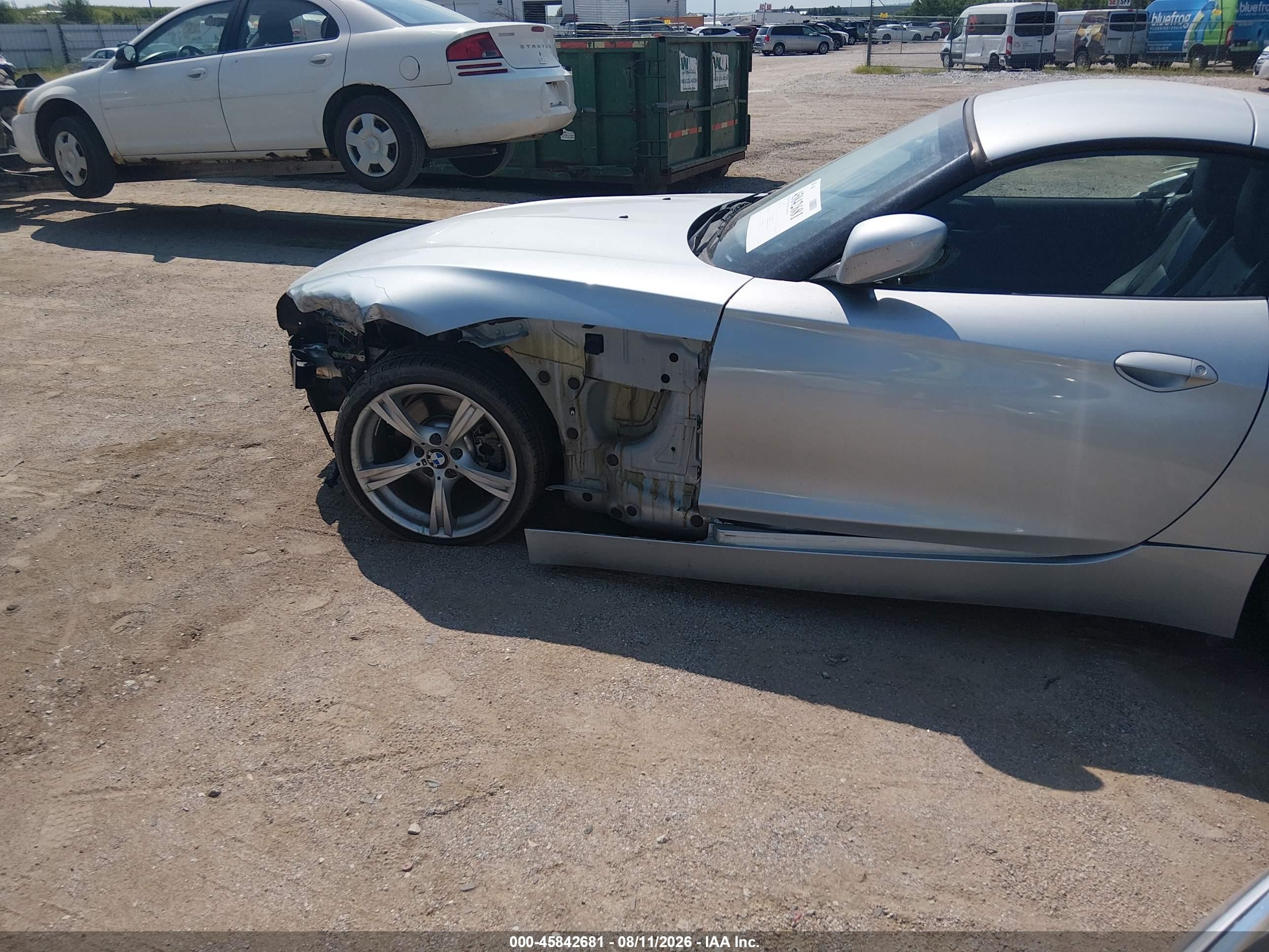 2015 Bmw Z4 Sdrive28i Silver vin: WBALL5C55FP557508