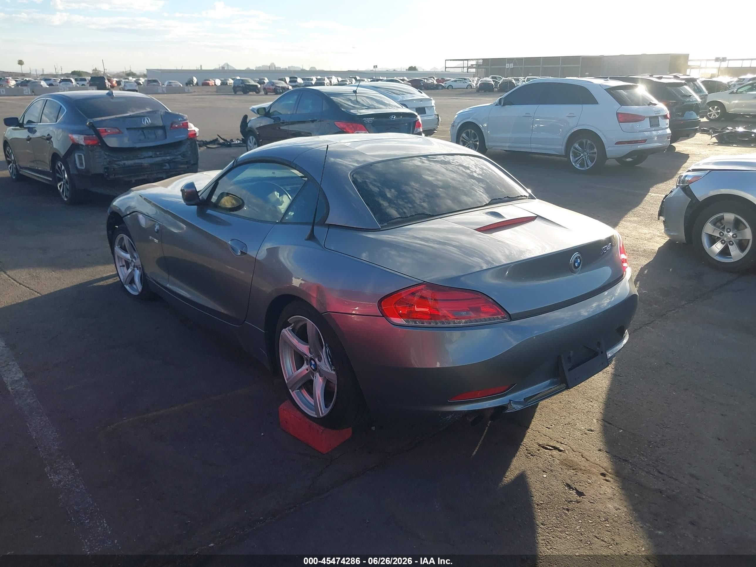 2012 Bmw Z4 Sdrive28i Gray vin: WBALL5C56CE716883