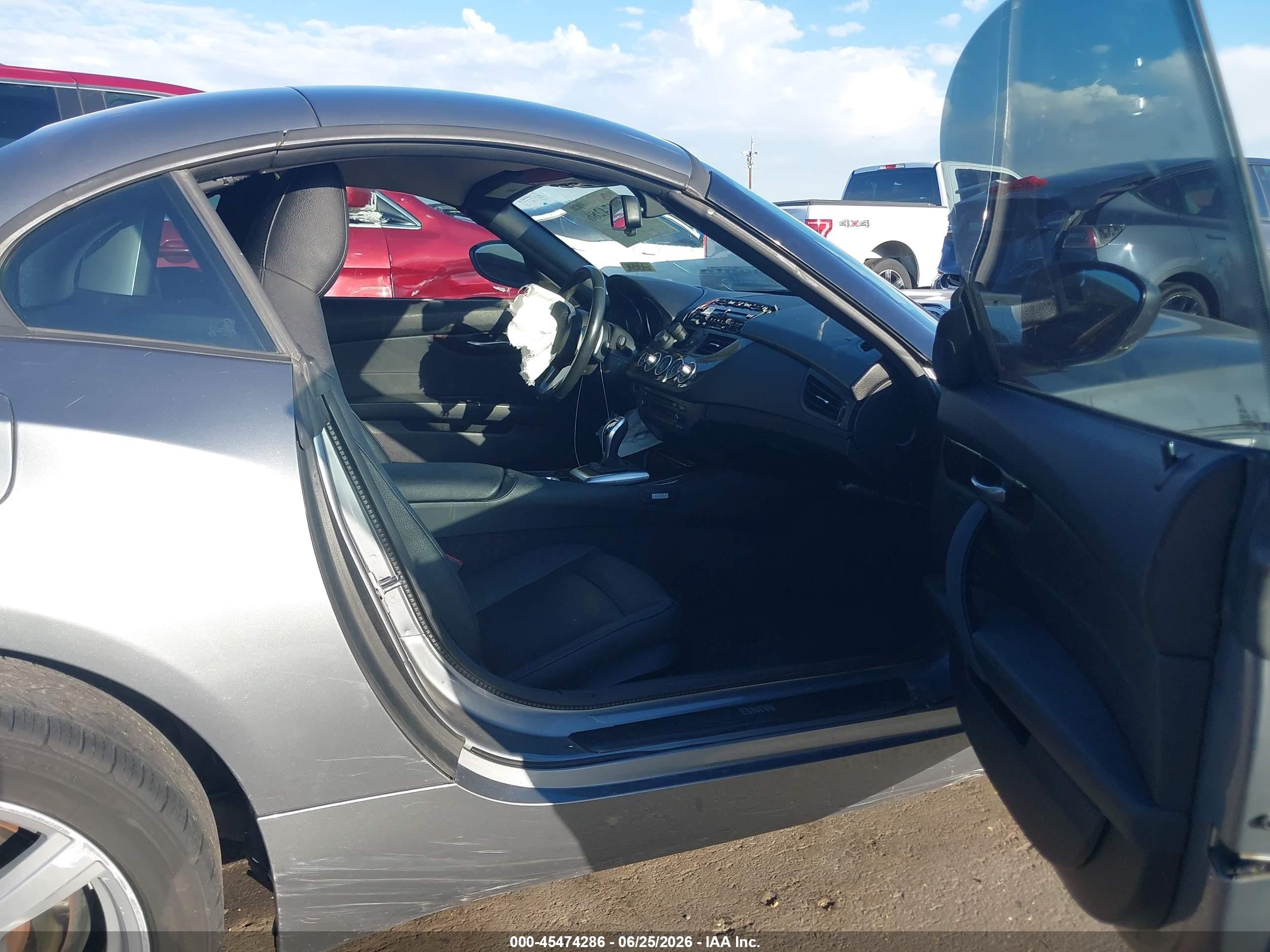 2012 Bmw Z4 Sdrive28i Gray vin: WBALL5C56CE716883
