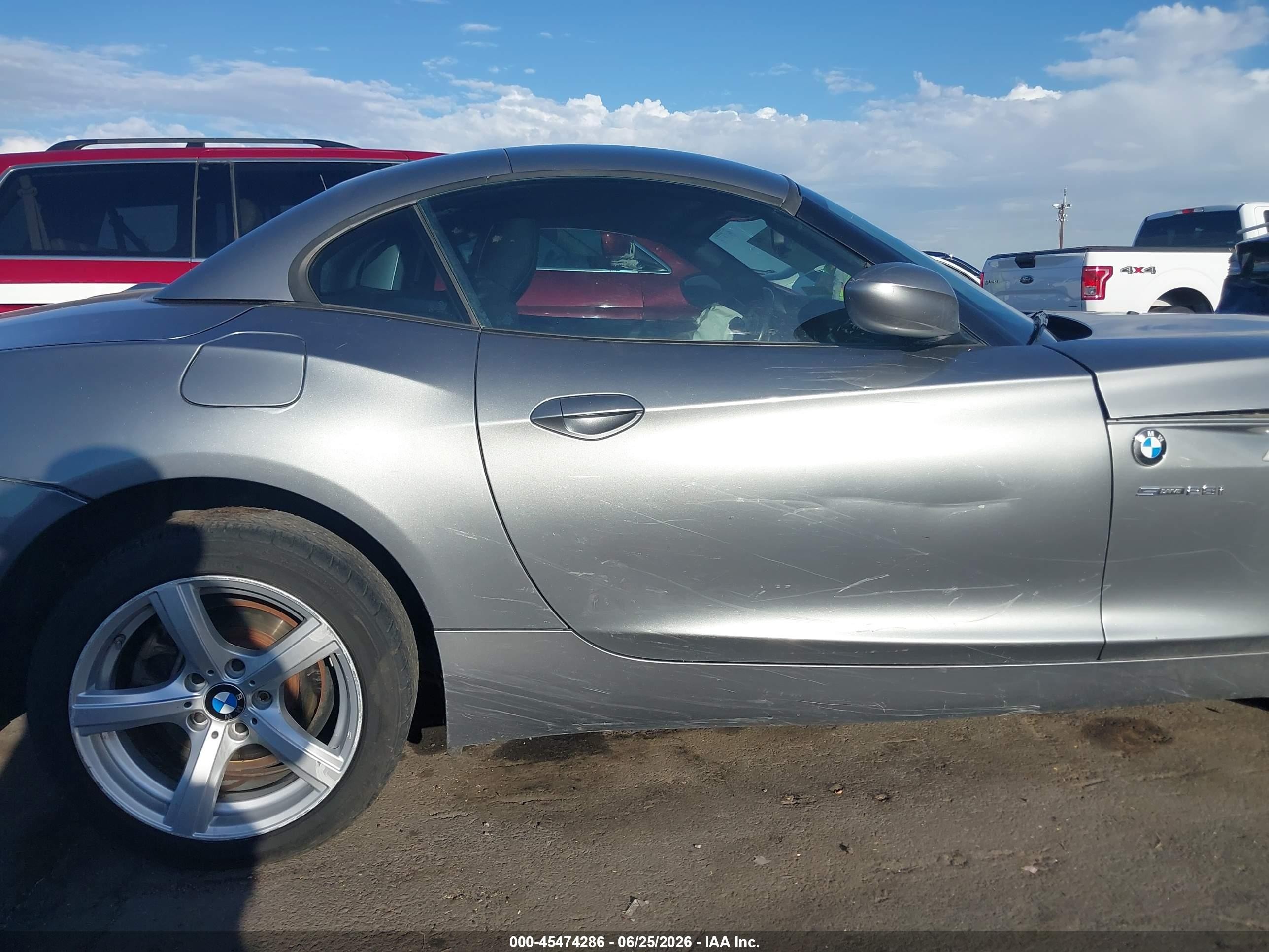 2012 Bmw Z4 Sdrive28i Gray vin: WBALL5C56CE716883
