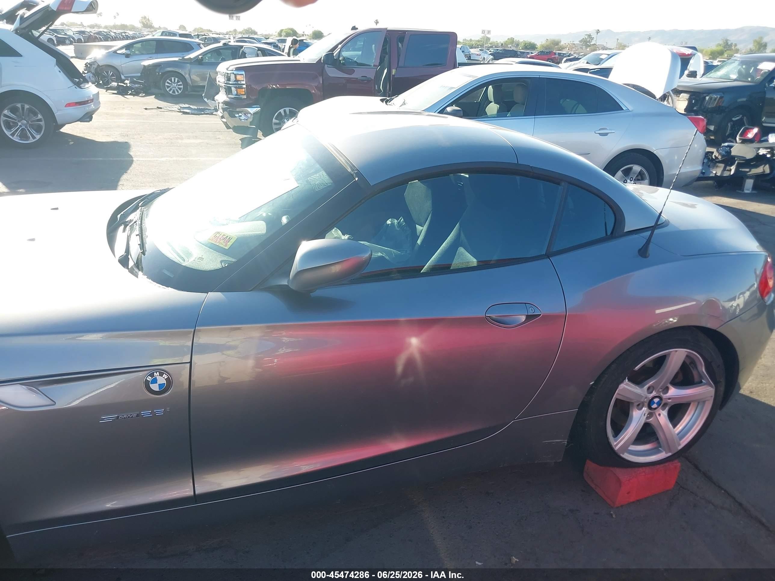 2012 Bmw Z4 Sdrive28i Gray vin: WBALL5C56CE716883