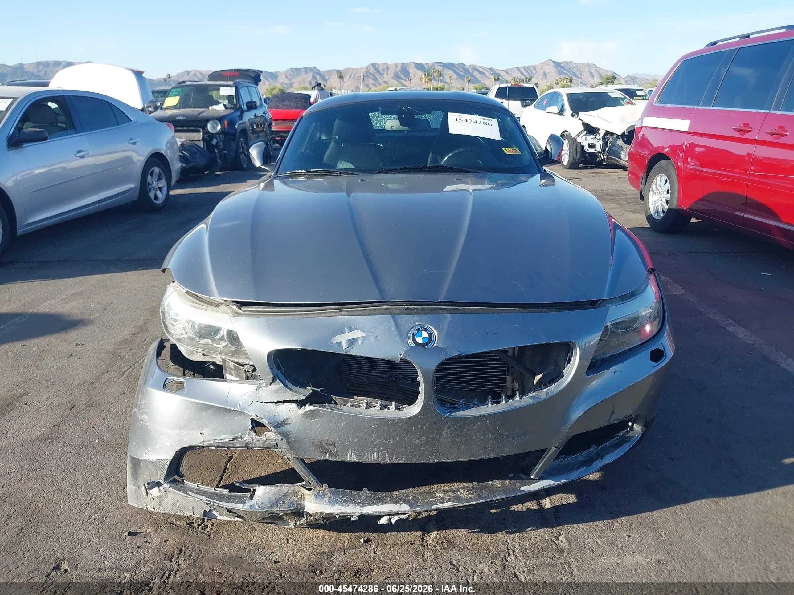 2012 Bmw Z4 Sdrive28i Gray vin: WBALL5C56CE716883