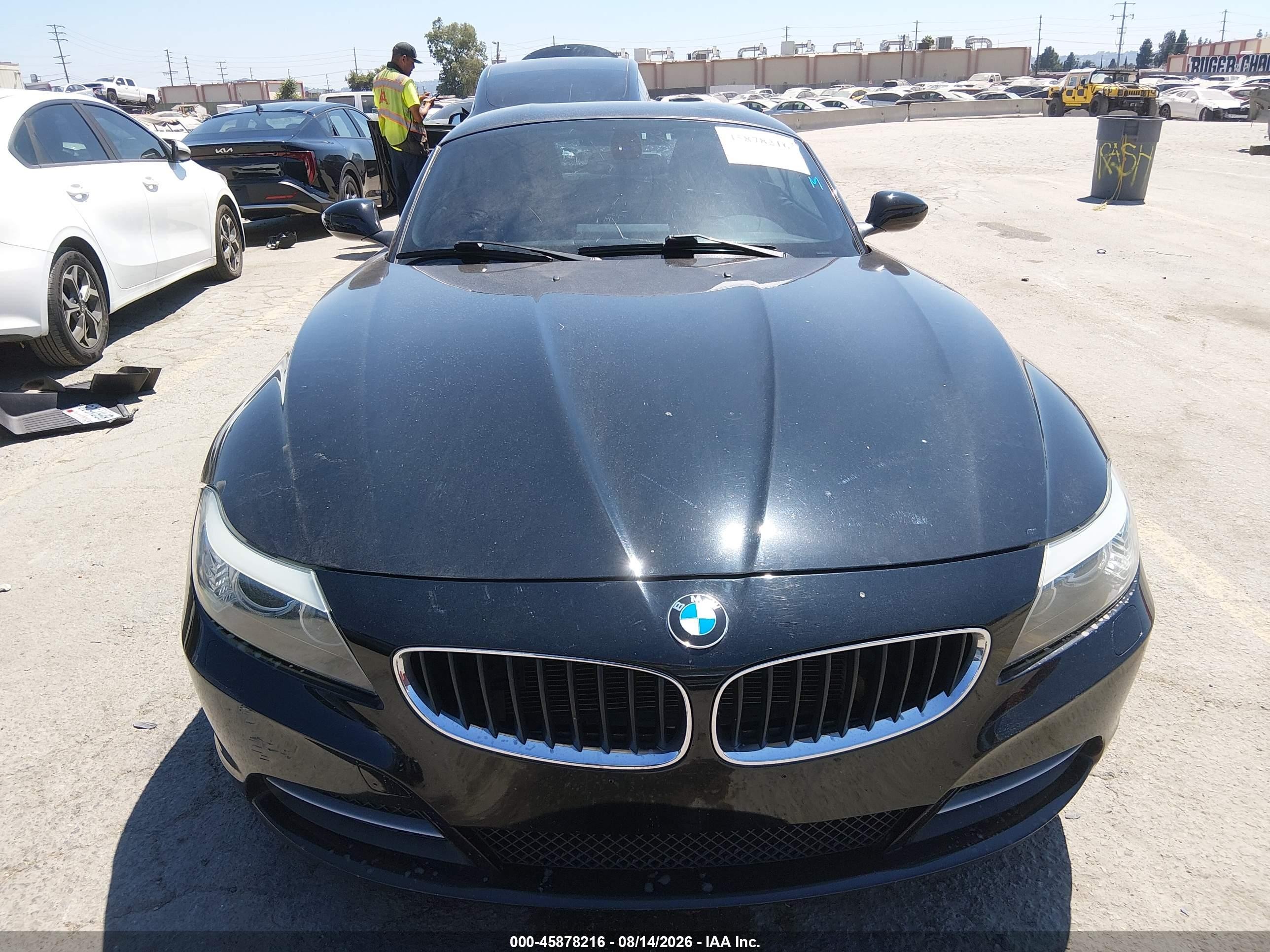 2013 Bmw Z4 Sdrive28i Black vin: WBALL5C57DJ104085