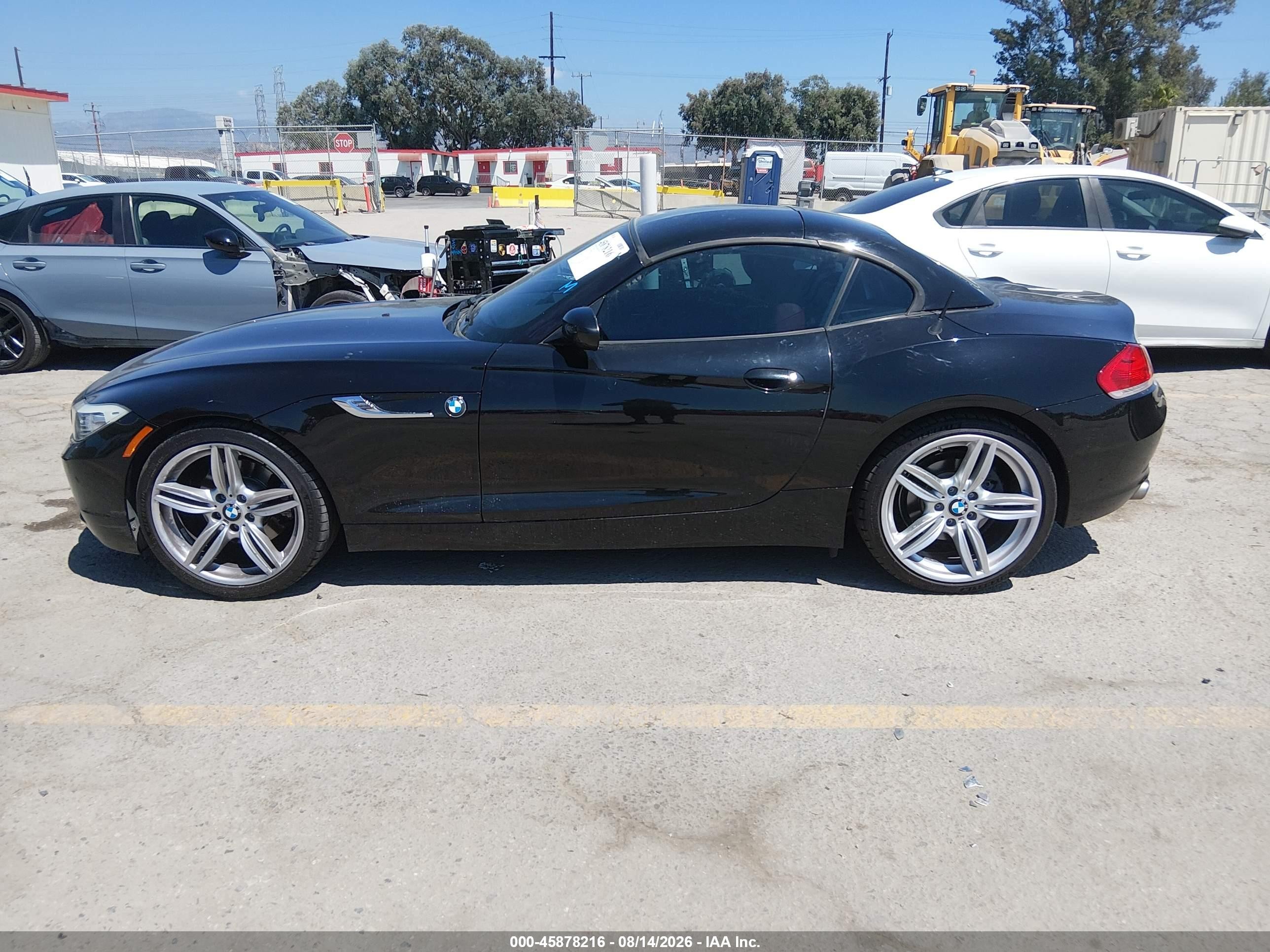 2013 Bmw Z4 Sdrive28i Black vin: WBALL5C57DJ104085