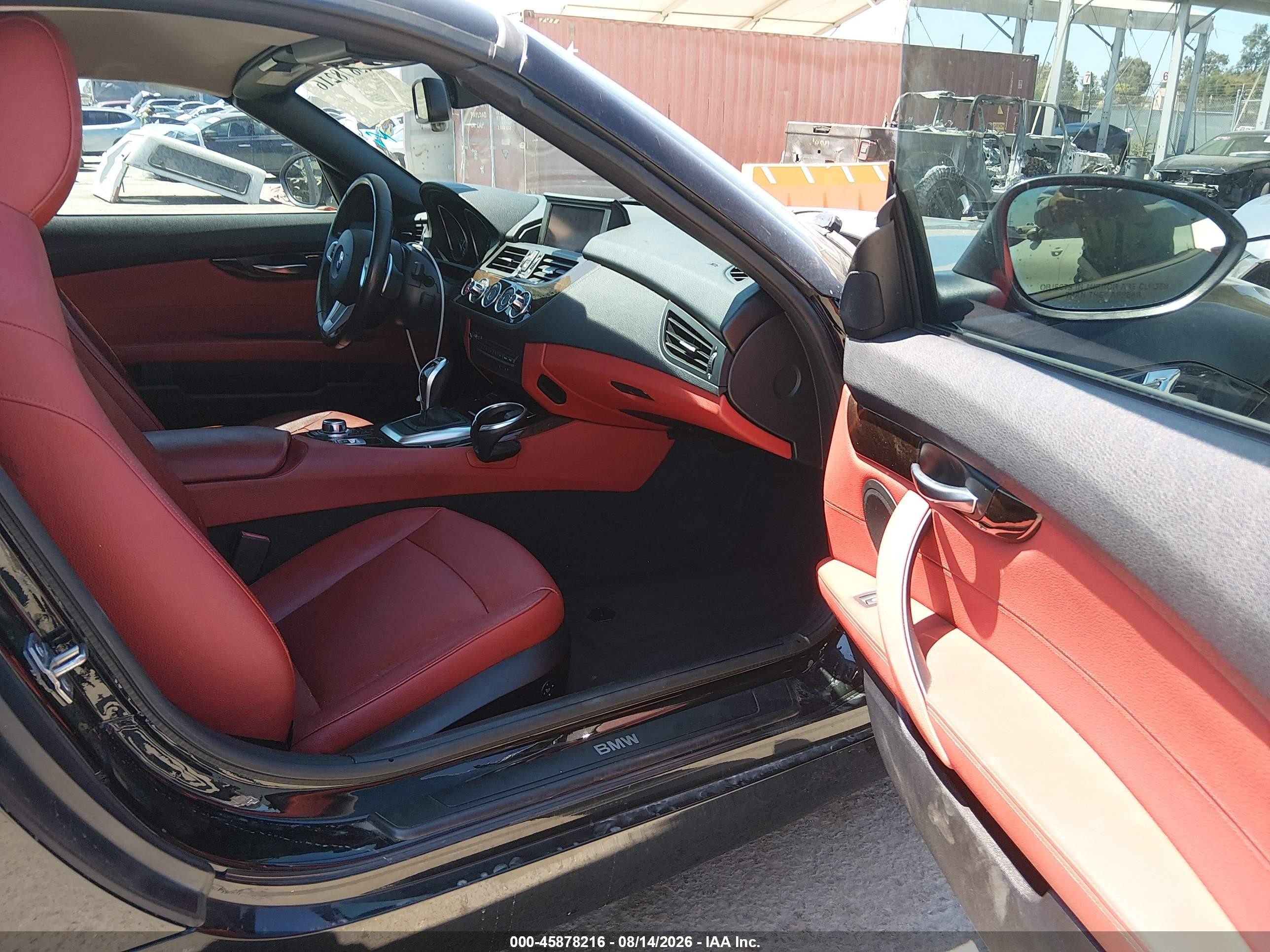 2013 Bmw Z4 Sdrive28i Black vin: WBALL5C57DJ104085