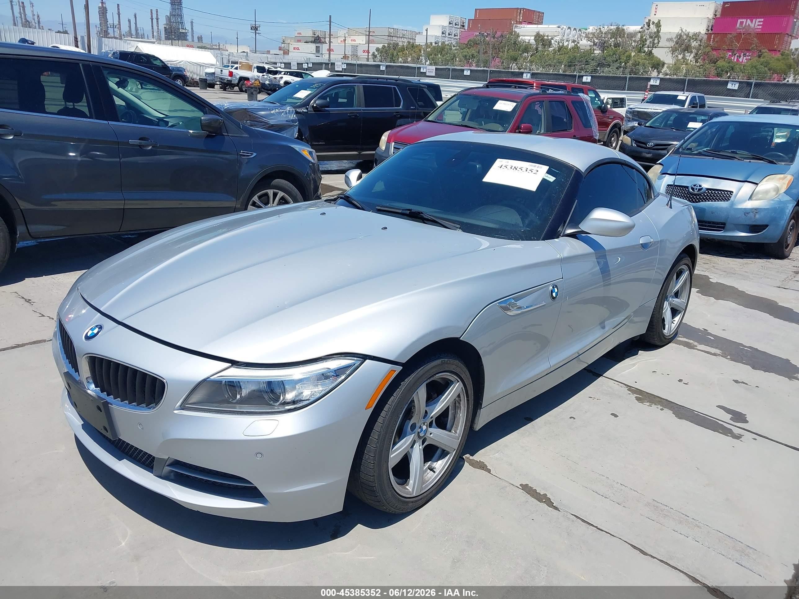 2014 Bmw Z4 Sdrive28i Серебряный vin: WBALL5C57EE717494