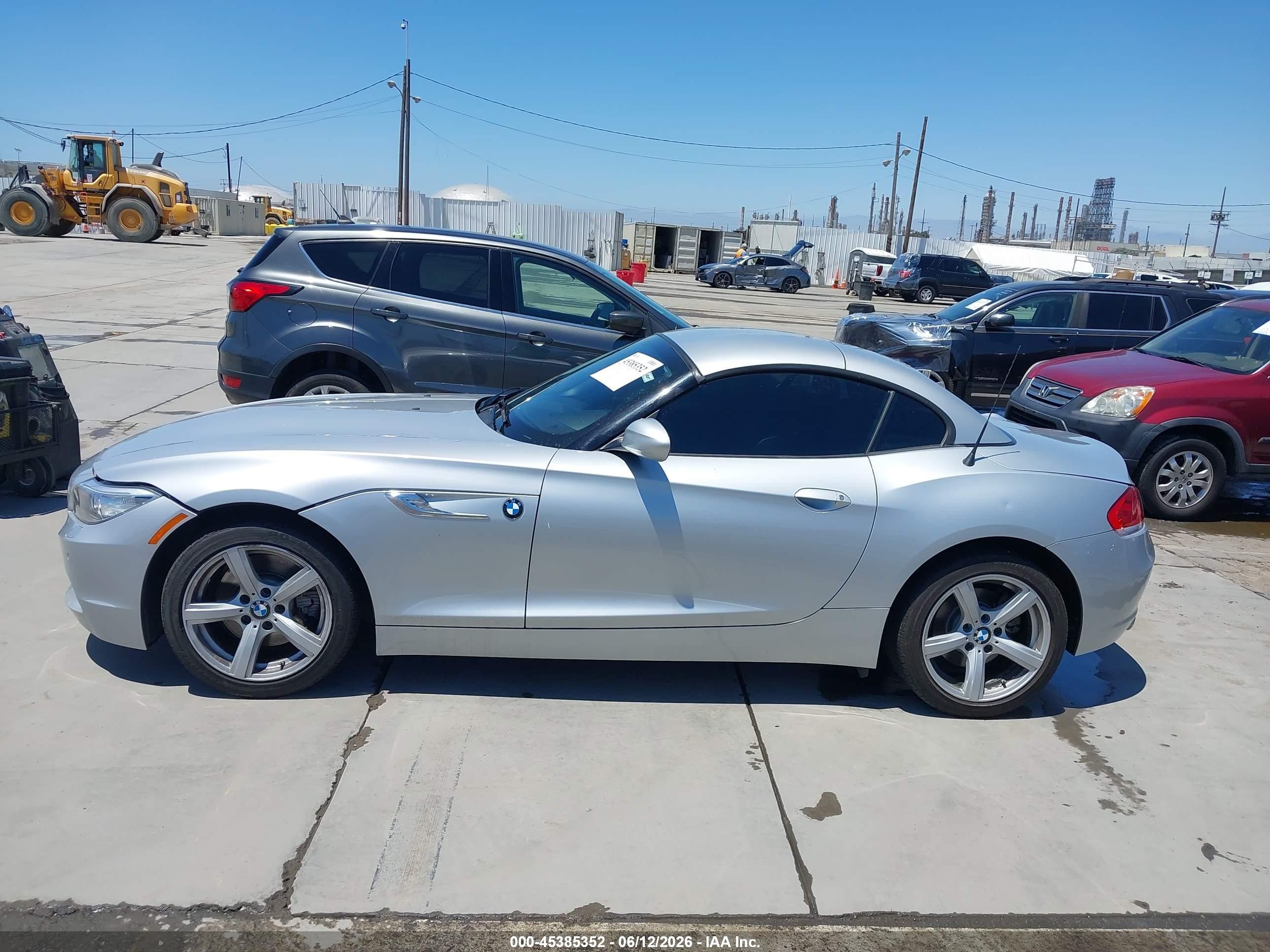 2014 Bmw Z4 Sdrive28i Серебряный vin: WBALL5C57EE717494