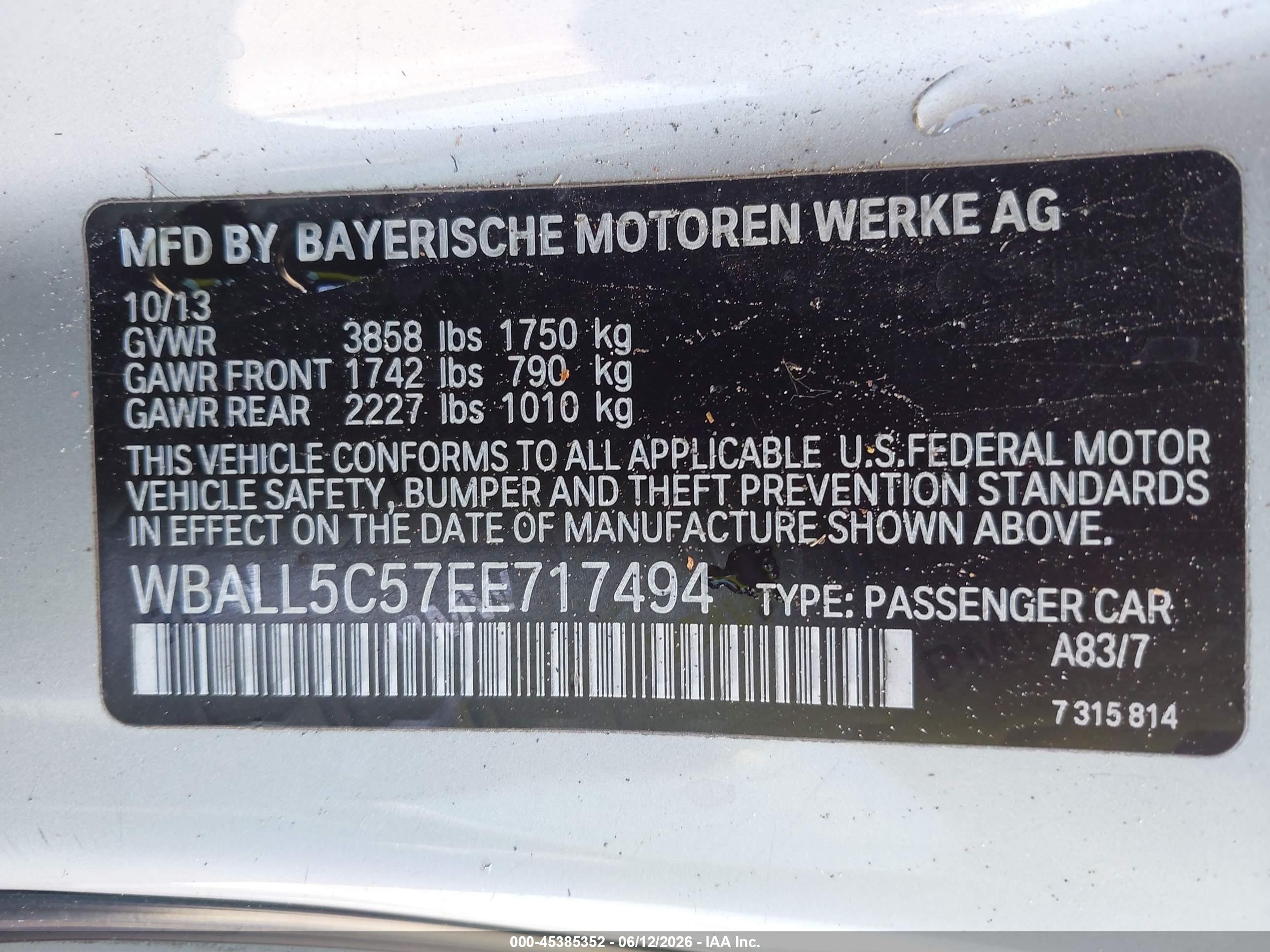 2014 Bmw Z4 Sdrive28i Серебряный vin: WBALL5C57EE717494