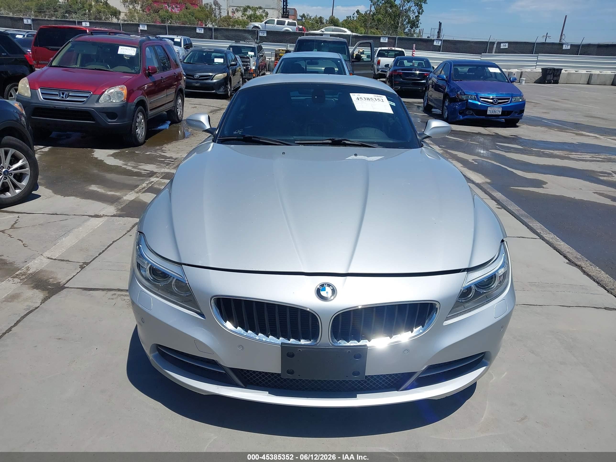 2014 Bmw Z4 Sdrive28i Серебряный vin: WBALL5C57EE717494