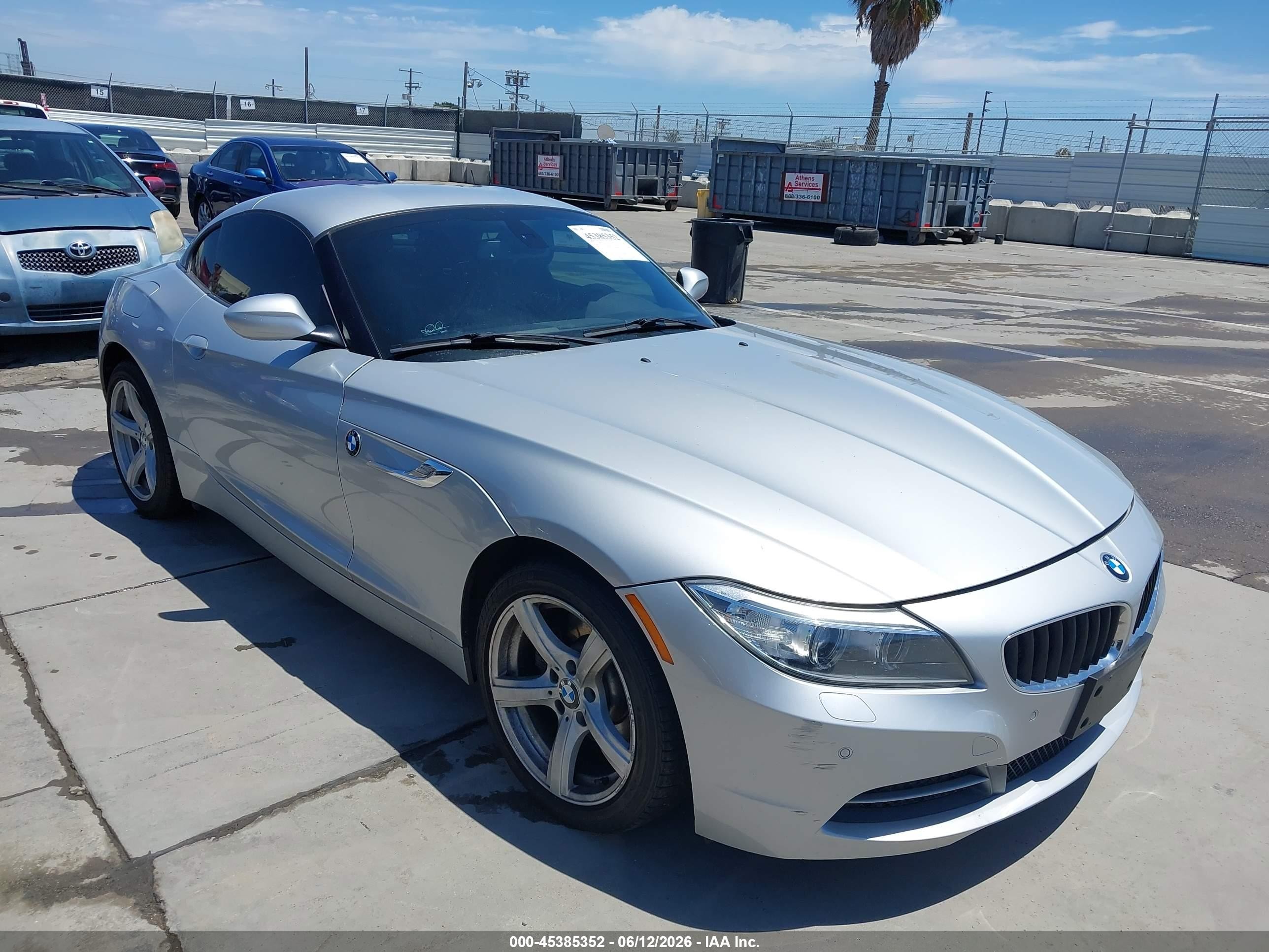 2014 Bmw Z4 Sdrive28i Серебряный vin: WBALL5C57EE717494