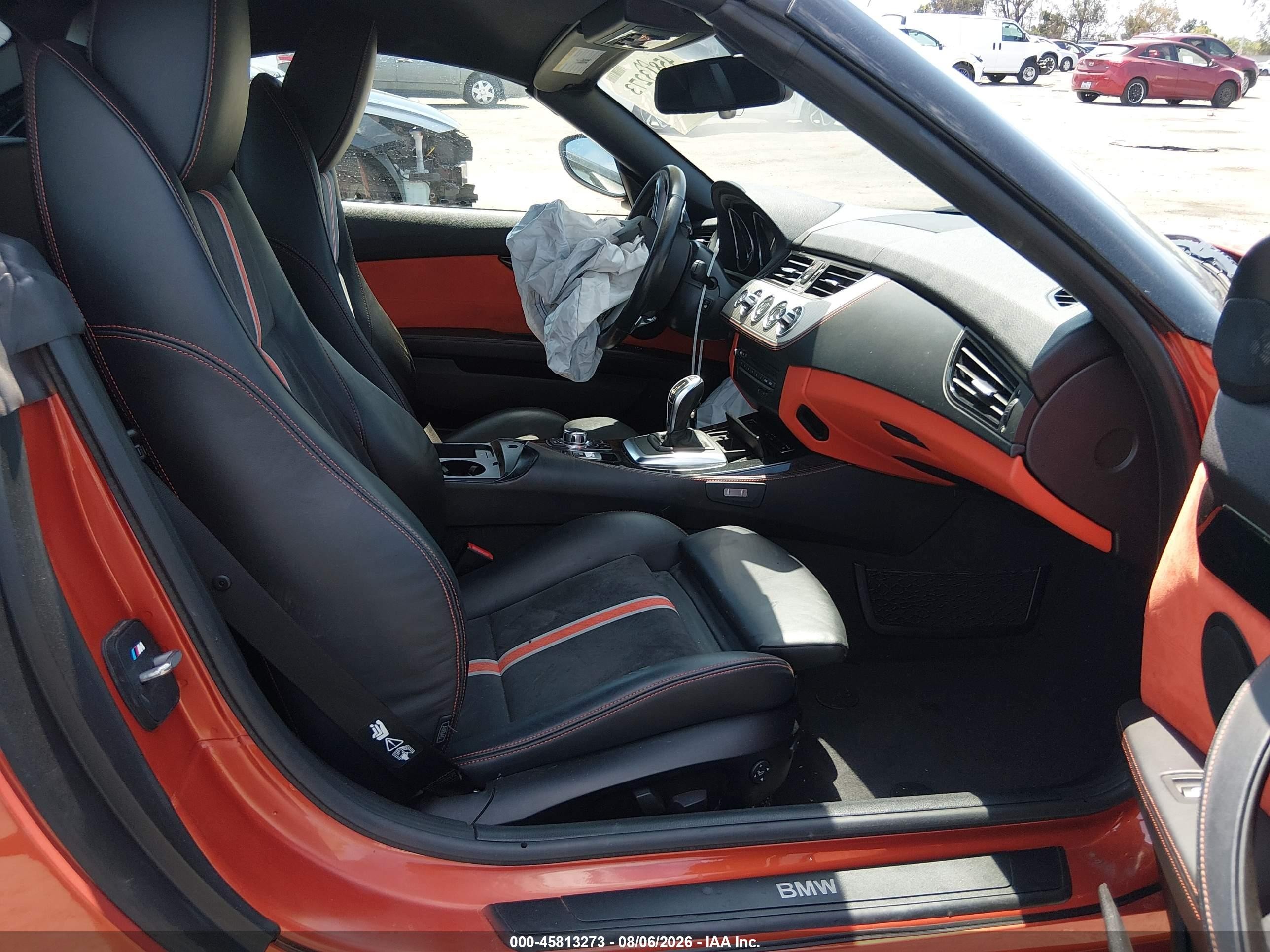 2014 Bmw Z4 Sdrive28i Orange vin: WBALL5C58EJ105439