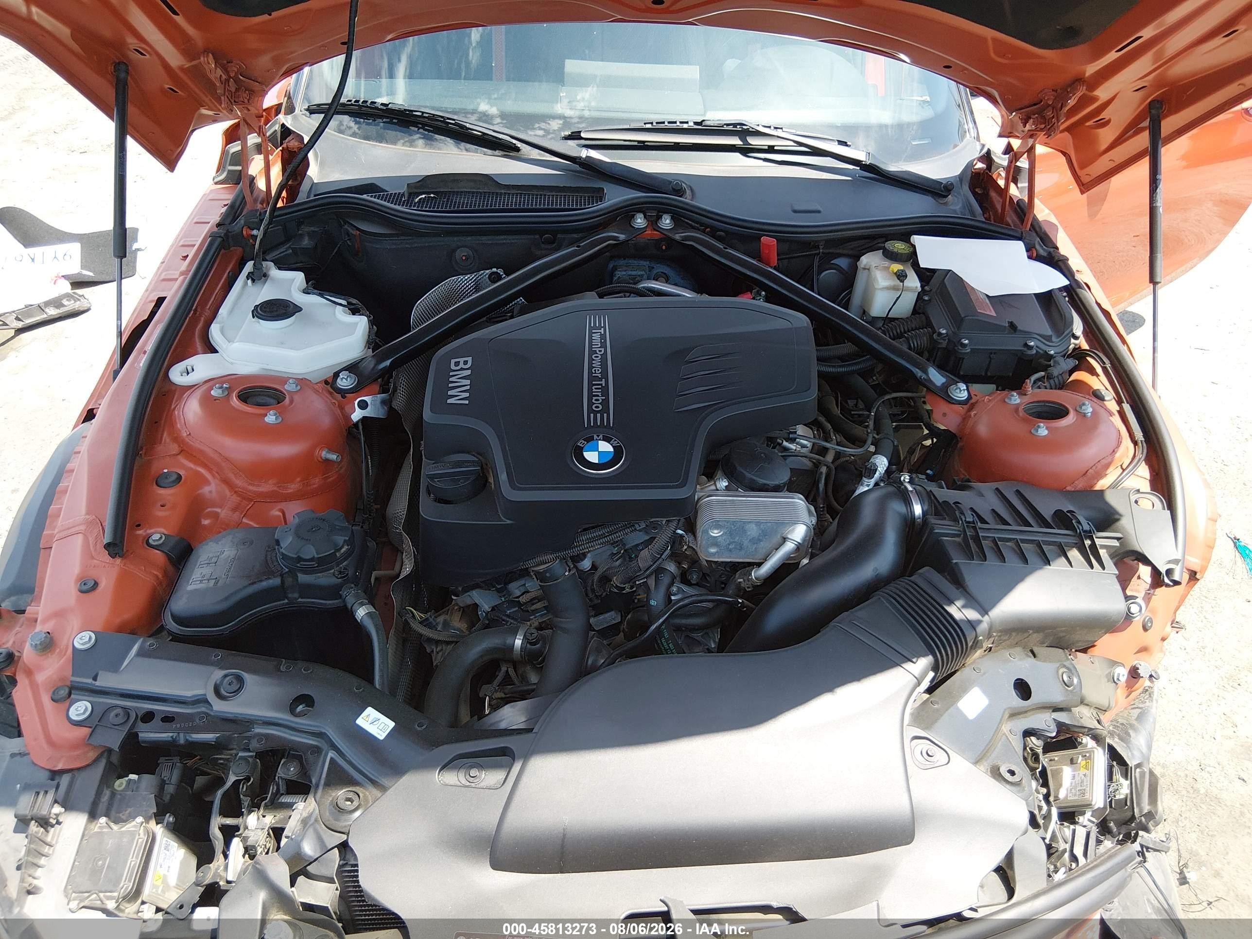 2014 Bmw Z4 Sdrive28i Orange vin: WBALL5C58EJ105439