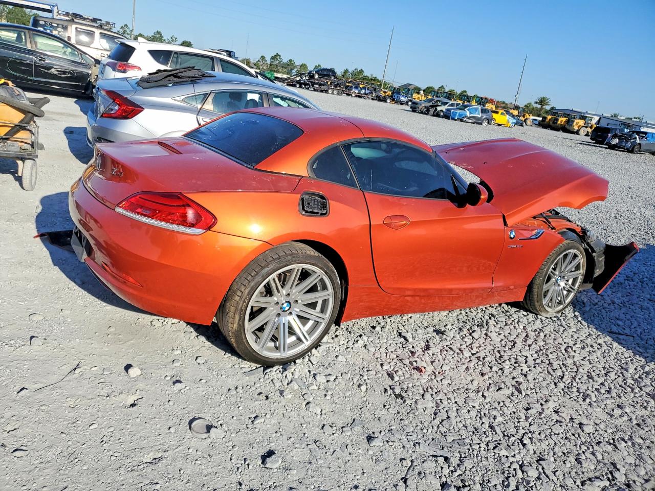 2014 Bmw Z4 Sdrive28i Red vin: WBALL5C59EJ105255