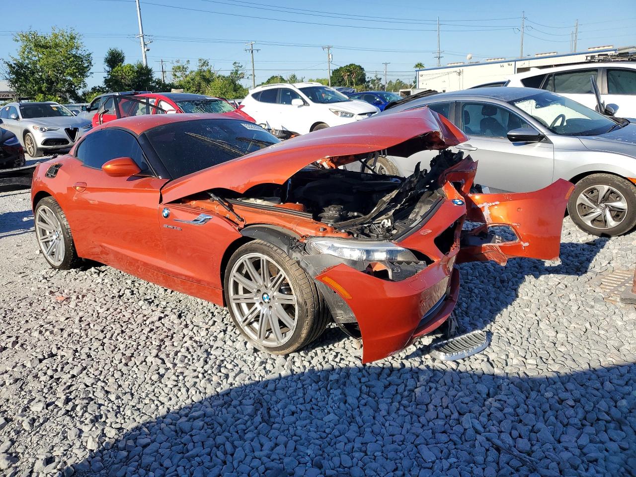 2014 Bmw Z4 Sdrive28i Red vin: WBALL5C59EJ105255