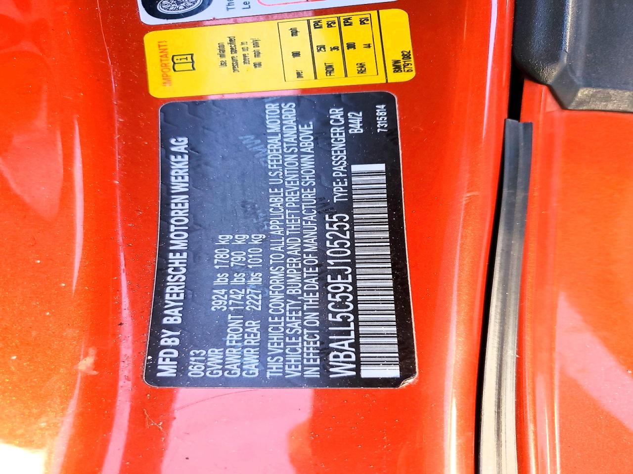 2014 Bmw Z4 Sdrive28i Red vin: WBALL5C59EJ105255