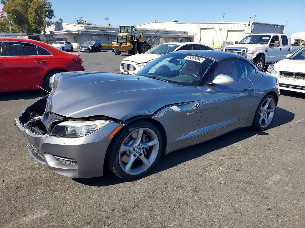 2011 Bmw Z4 Sdrive35is Gray vin: WBALM1C51BE633558