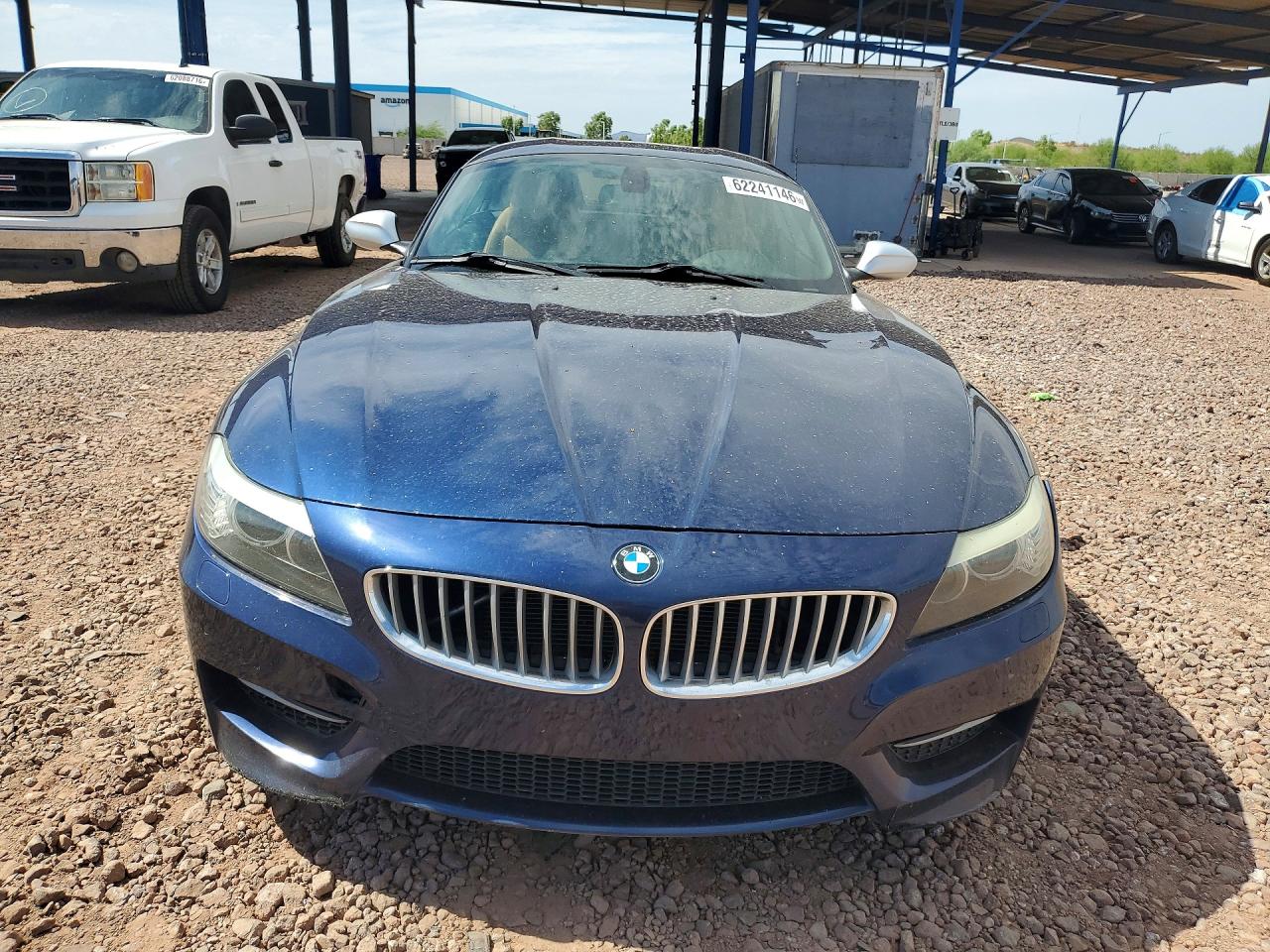 2013 Bmw Z4 Sdrive35is Blue vin: WBALM1C55DE634036
