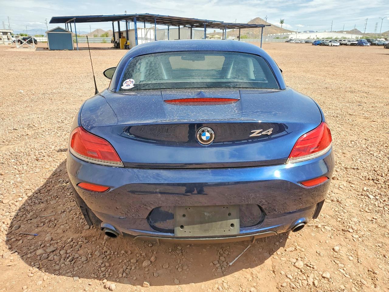 2013 Bmw Z4 Sdrive35is Blue vin: WBALM1C55DE634036