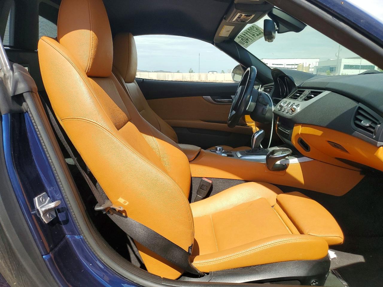 2013 Bmw Z4 Sdrive35is Blue vin: WBALM1C55DE634036