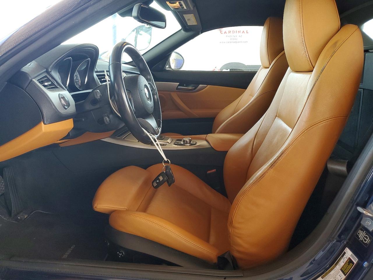 2013 Bmw Z4 Sdrive35is Blue vin: WBALM1C55DE634036