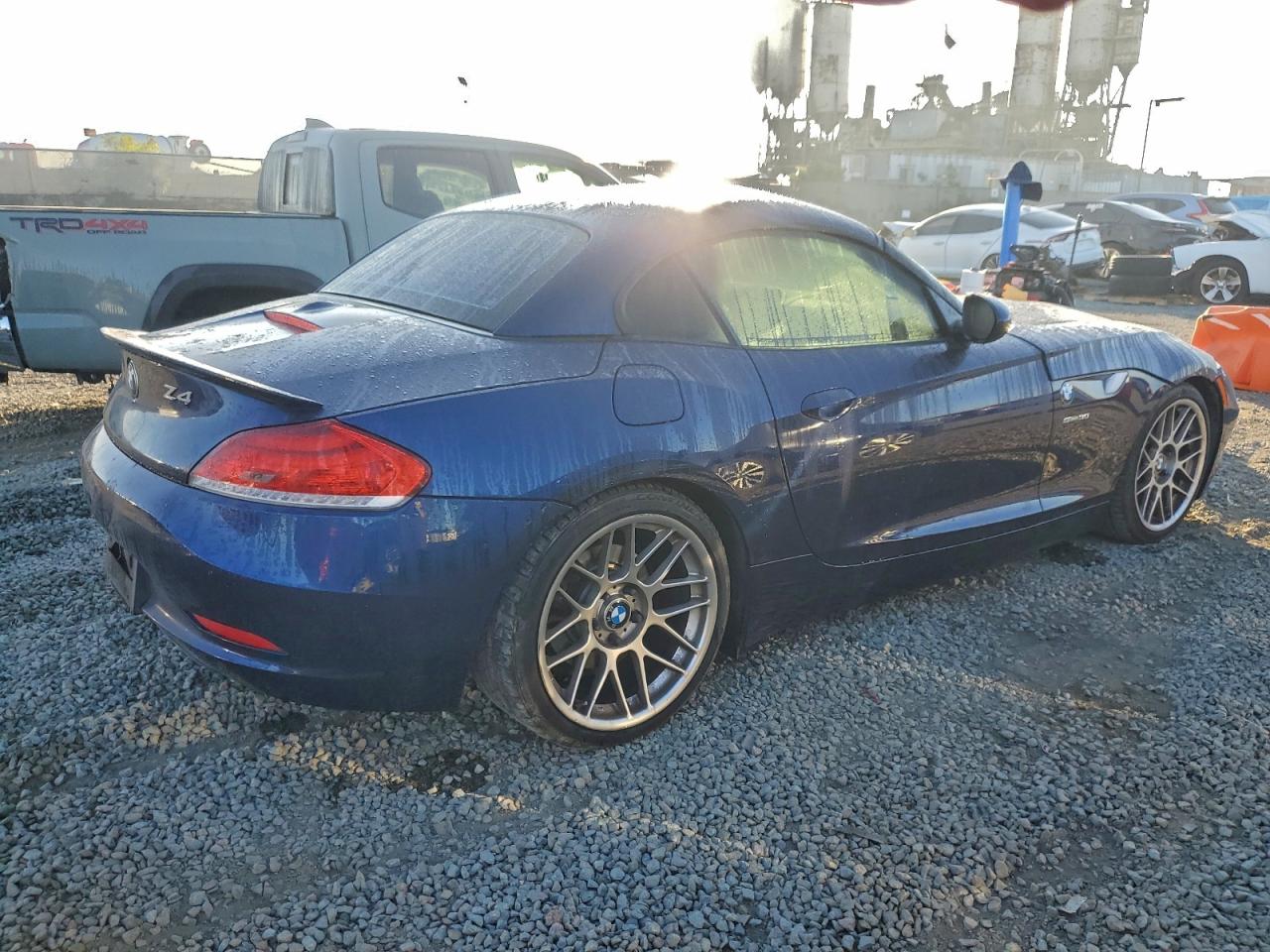 2009 Bmw Z4 Синий vin: WBALM53559E162130