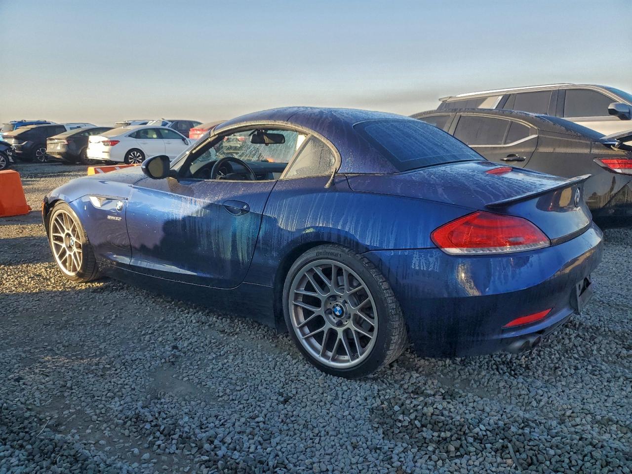 2009 Bmw Z4 Синий vin: WBALM53559E162130