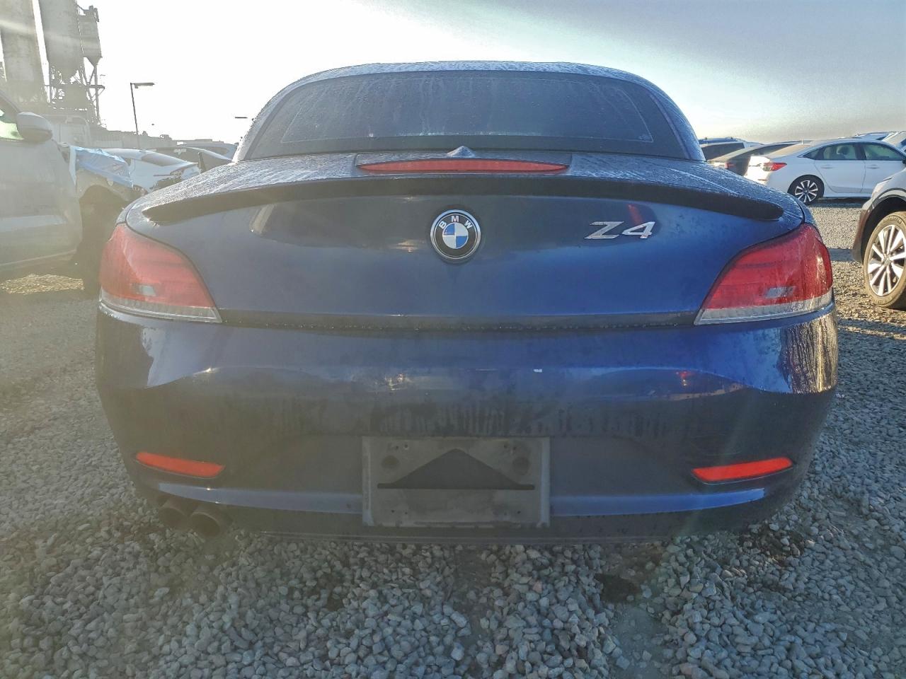 2009 Bmw Z4 Синий vin: WBALM53559E162130