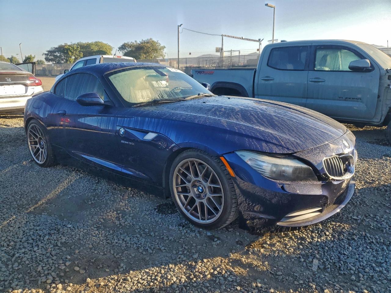 2009 Bmw Z4 Синий vin: WBALM53559E162130