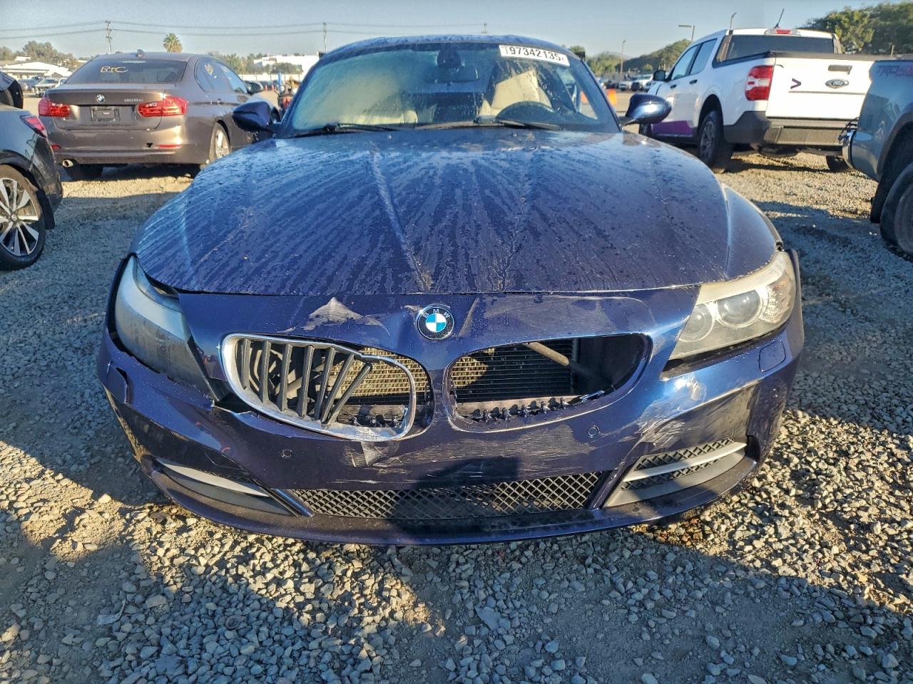 2009 Bmw Z4 Синий vin: WBALM53559E162130