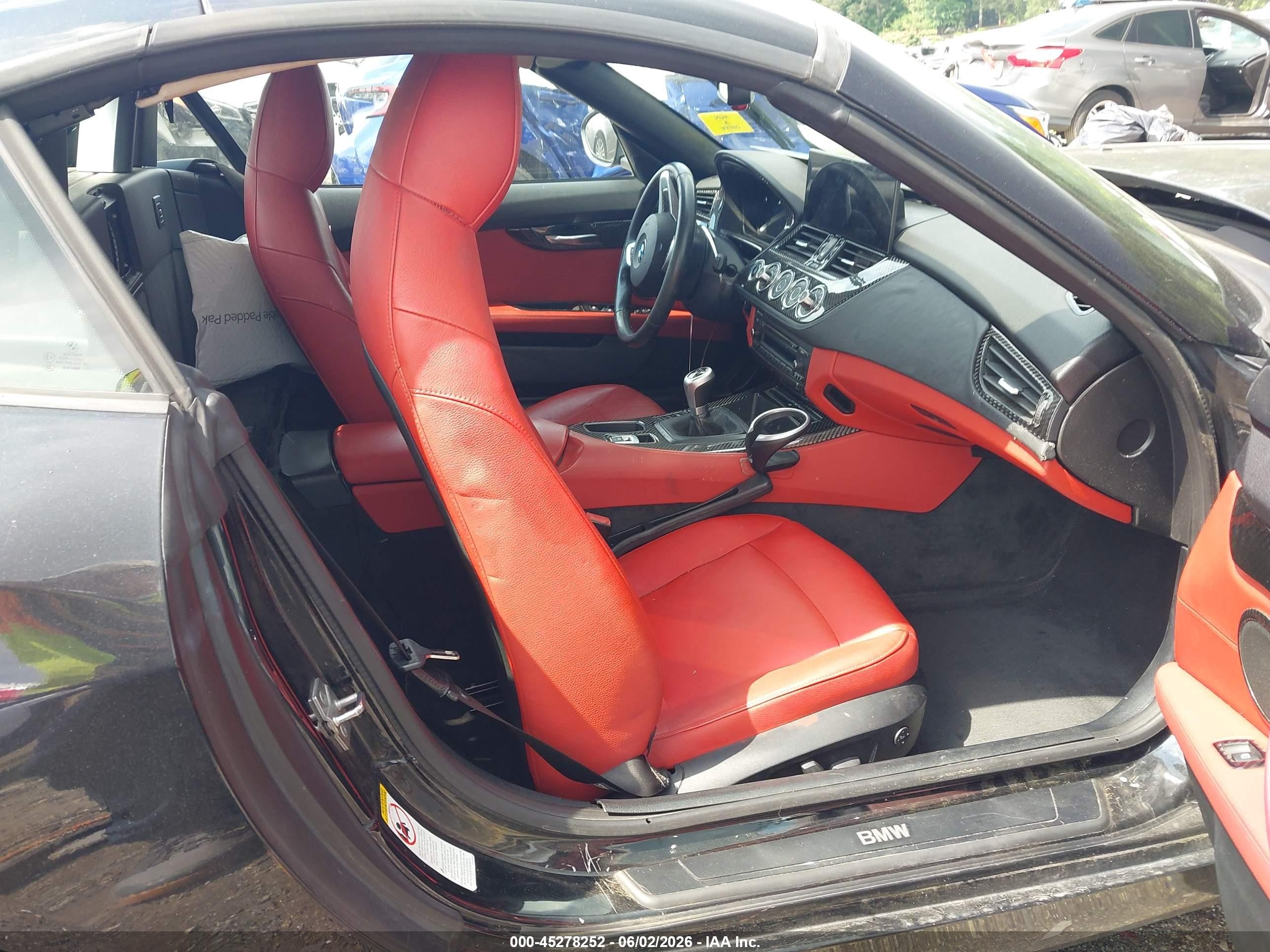 2009 Bmw Z4 Sdrive30i Black vin: WBALM53589E161683