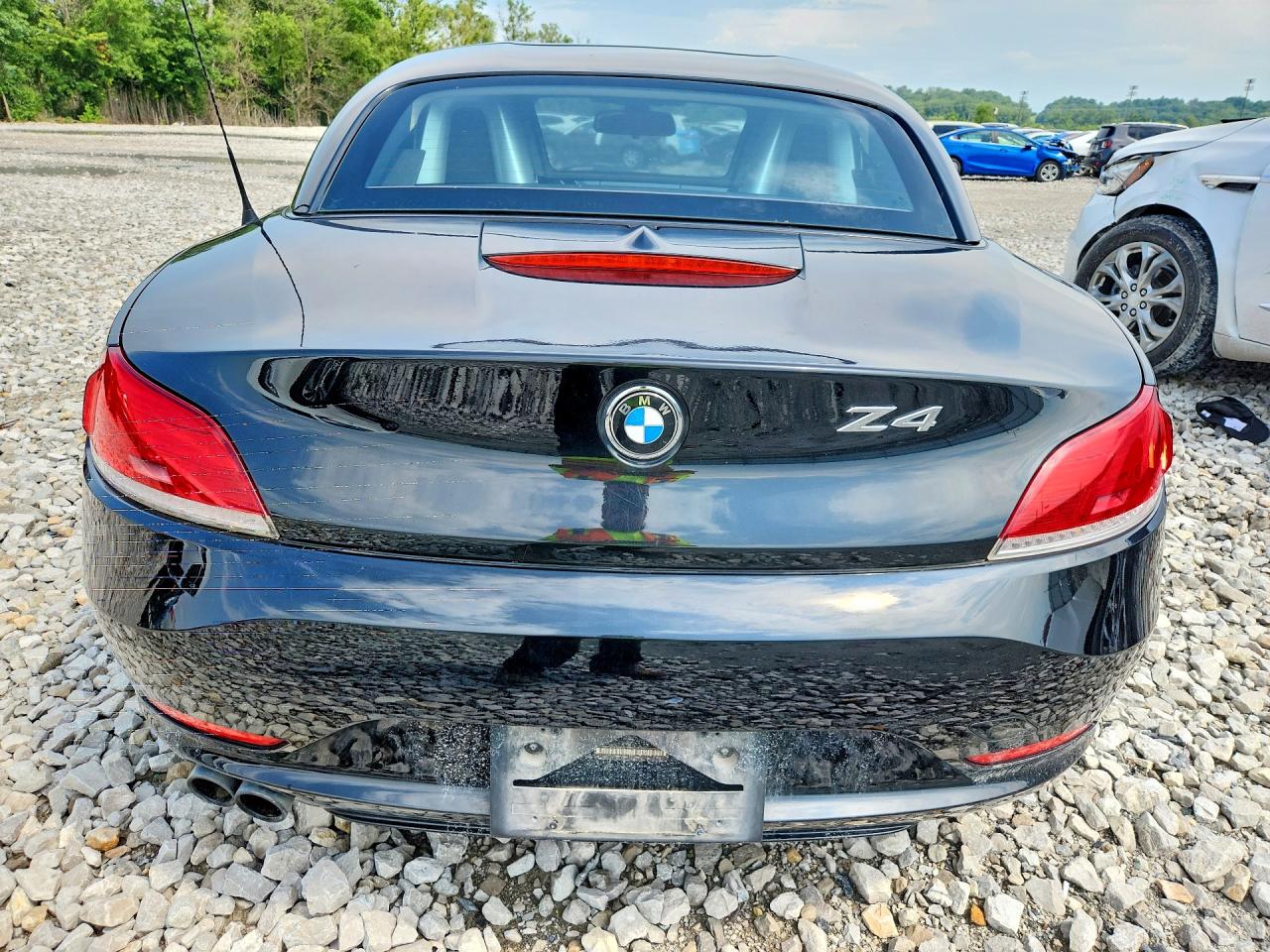 2009 Bmw Z4 Sdrive30i Black vin: WBALM535X9E161782
