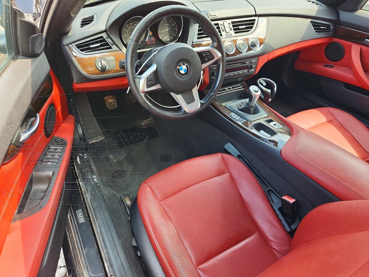 2009 Bmw Z4 Sdrive30i Black vin: WBALM535X9E161782