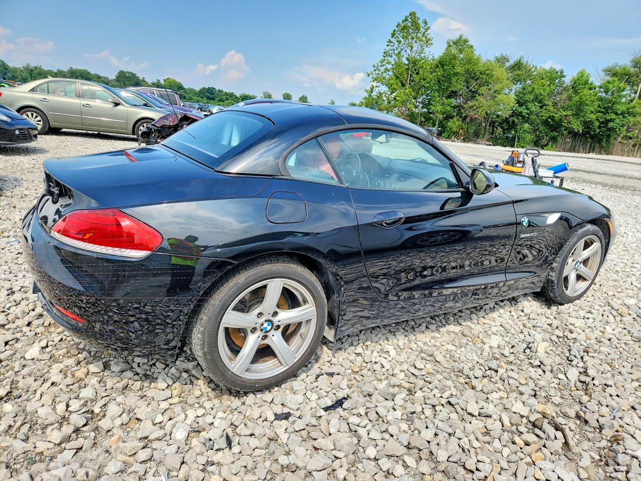2009 Bmw Z4 Sdrive30i Black vin: WBALM535X9E161782