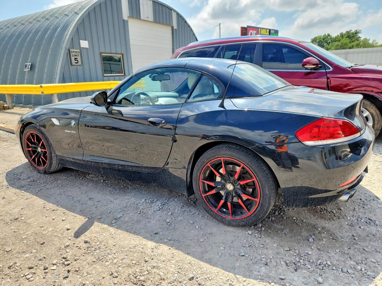 2011 Bmw Z4 Sdrive30i Black vin: WBALM5C51BE379714