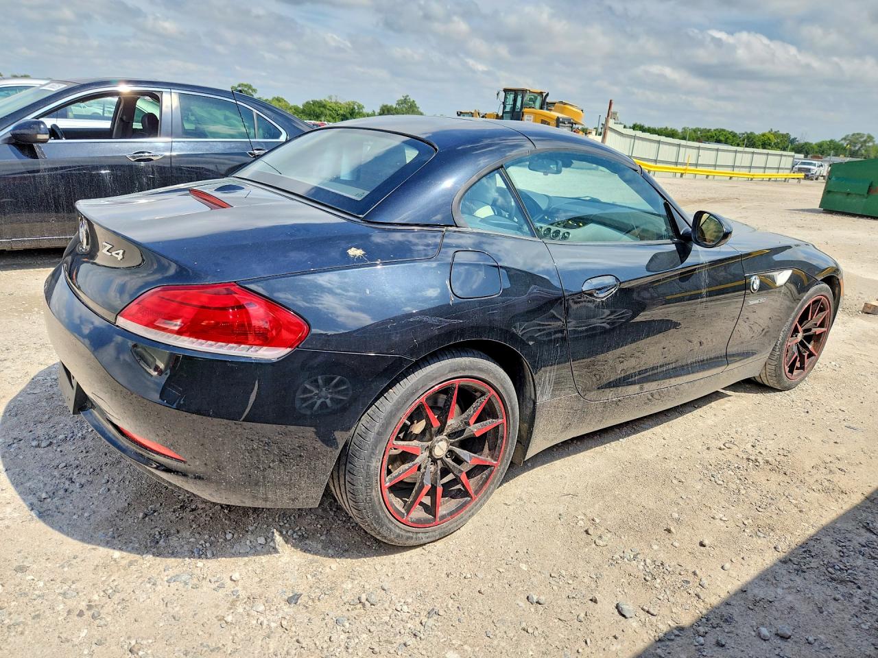 2011 Bmw Z4 Sdrive30i Black vin: WBALM5C51BE379714