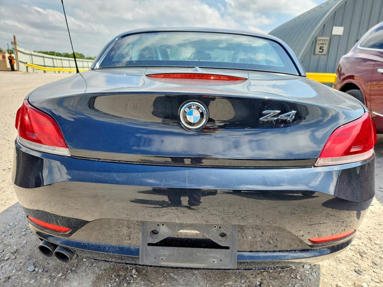 2011 Bmw Z4 Sdrive30i Black vin: WBALM5C51BE379714