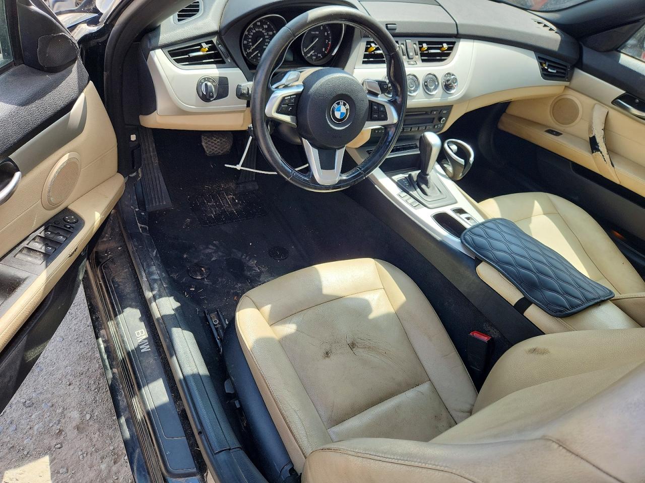 2011 Bmw Z4 Sdrive30i Black vin: WBALM5C51BE379714