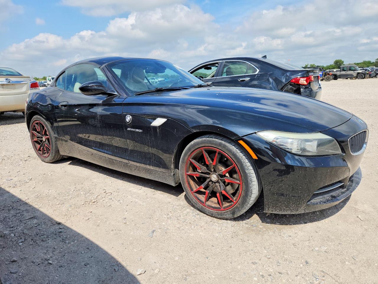 2011 Bmw Z4 Sdrive30i Black vin: WBALM5C51BE379714
