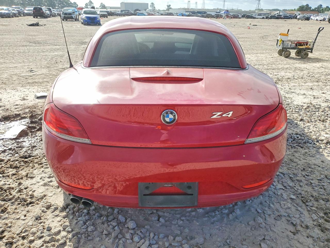 2011 Bmw Z4 Sdrive30i Red vin: WBALM5C51BE380054